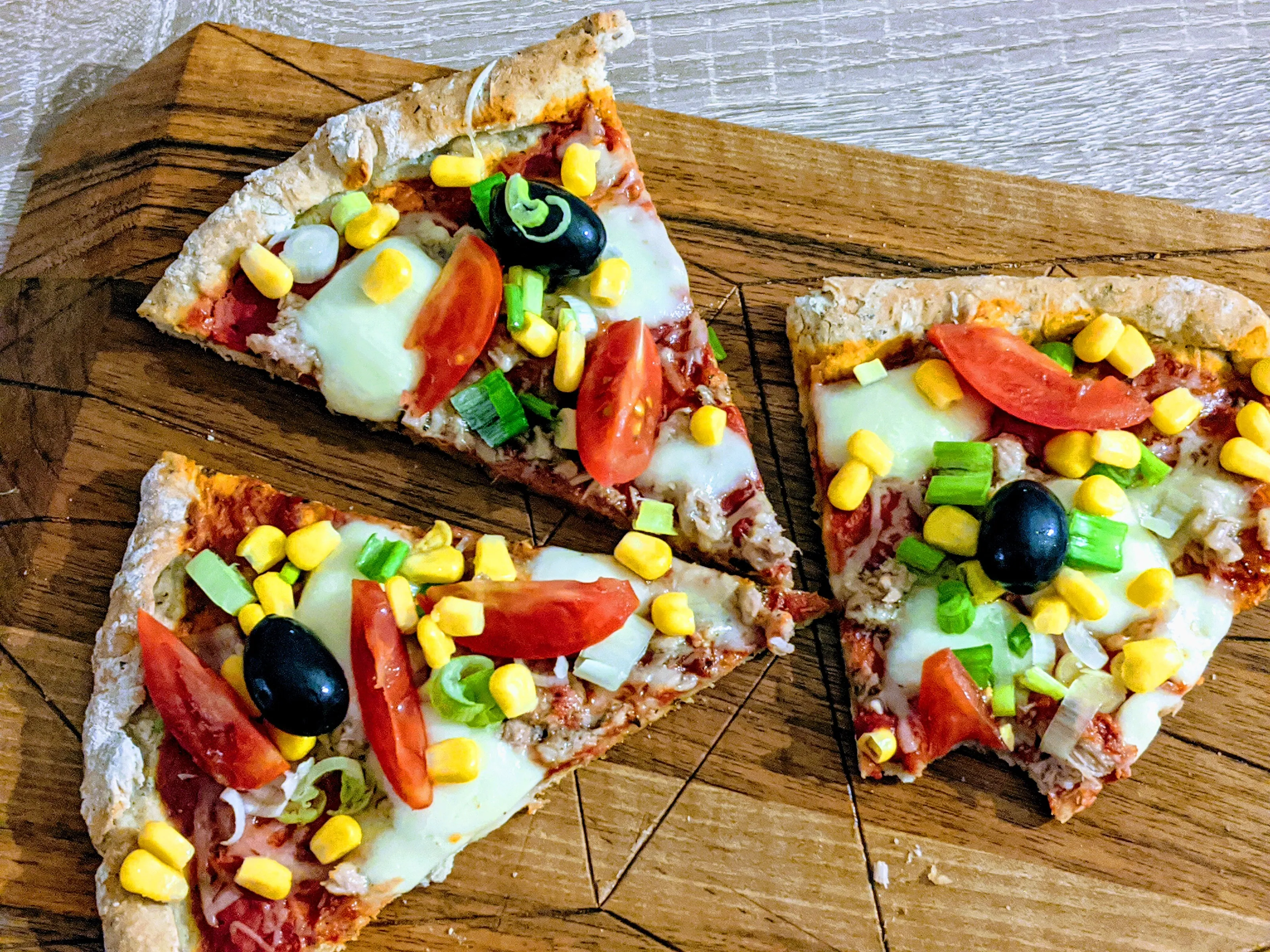 Healthy pizza