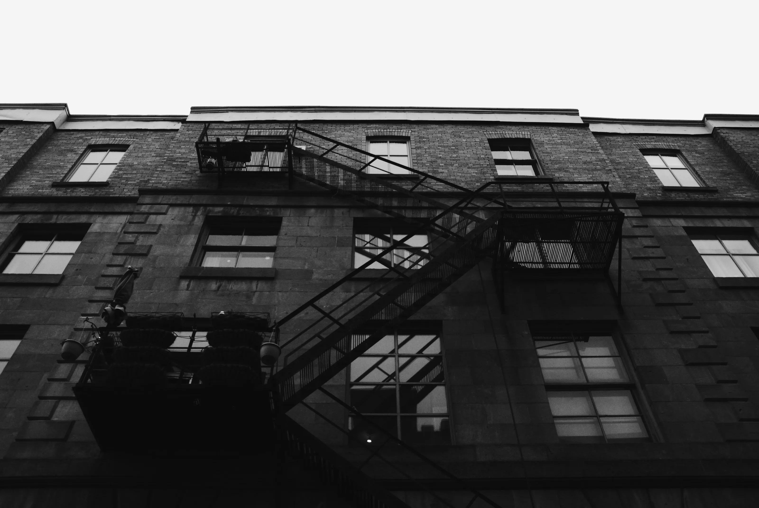 The old fire escape