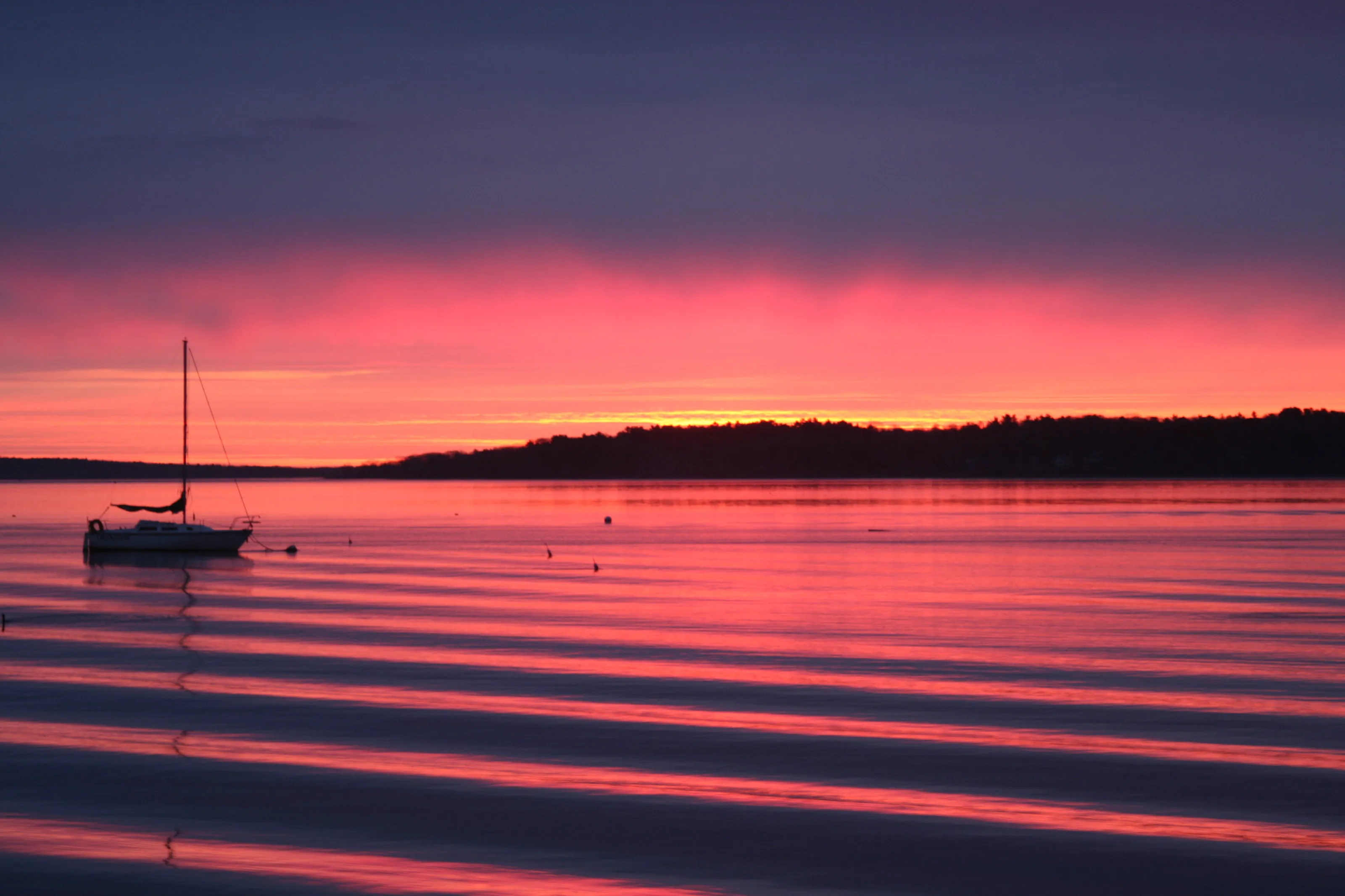 Sunrise at the Eastern Promenade