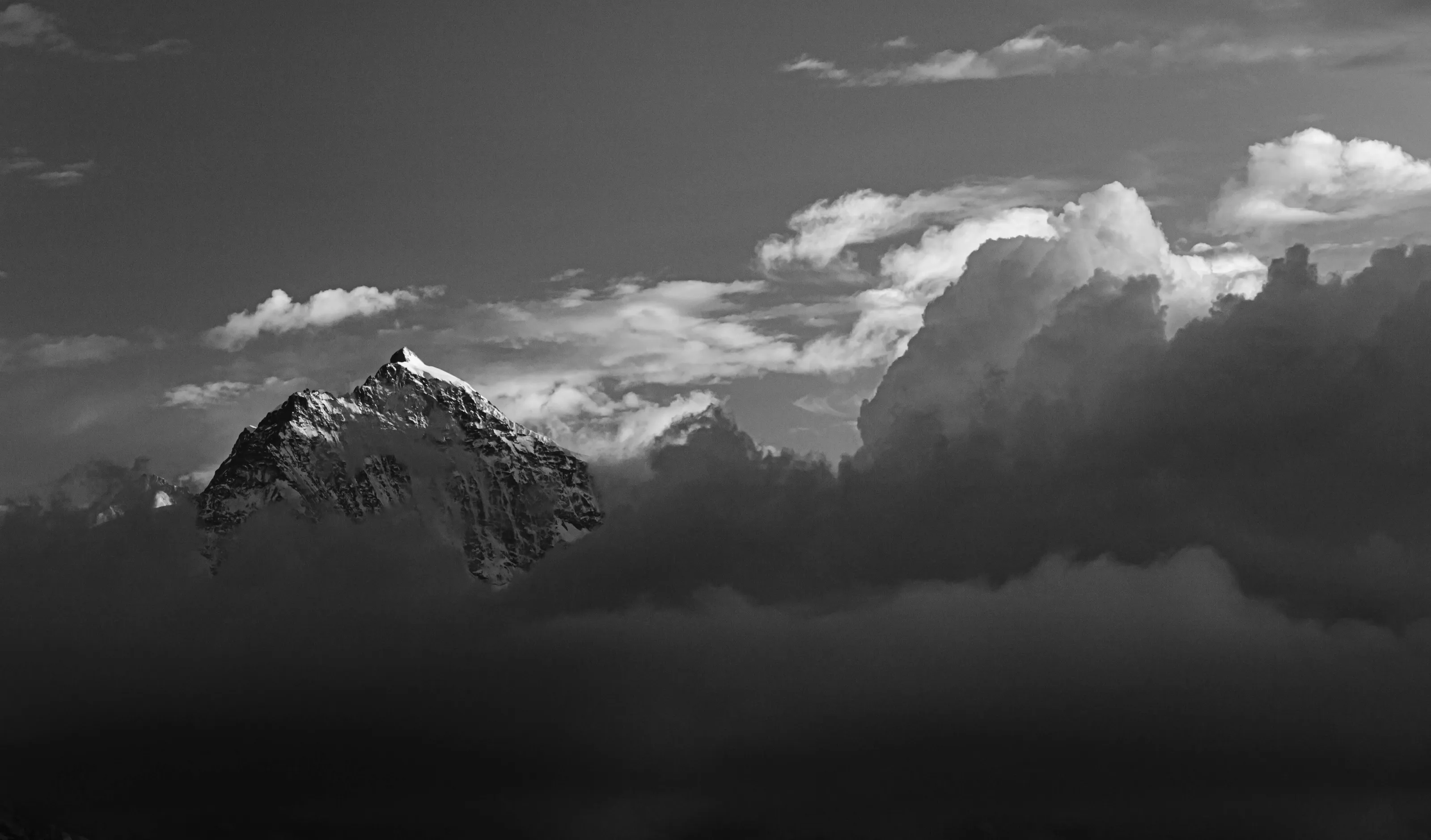 Jungfrau at dusk