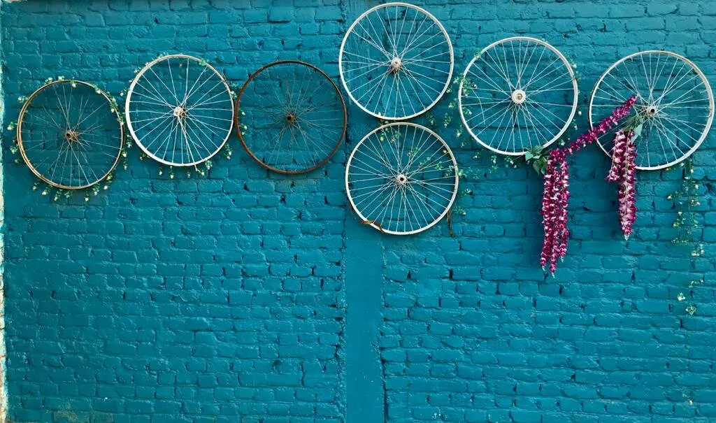 Cycle rim collage