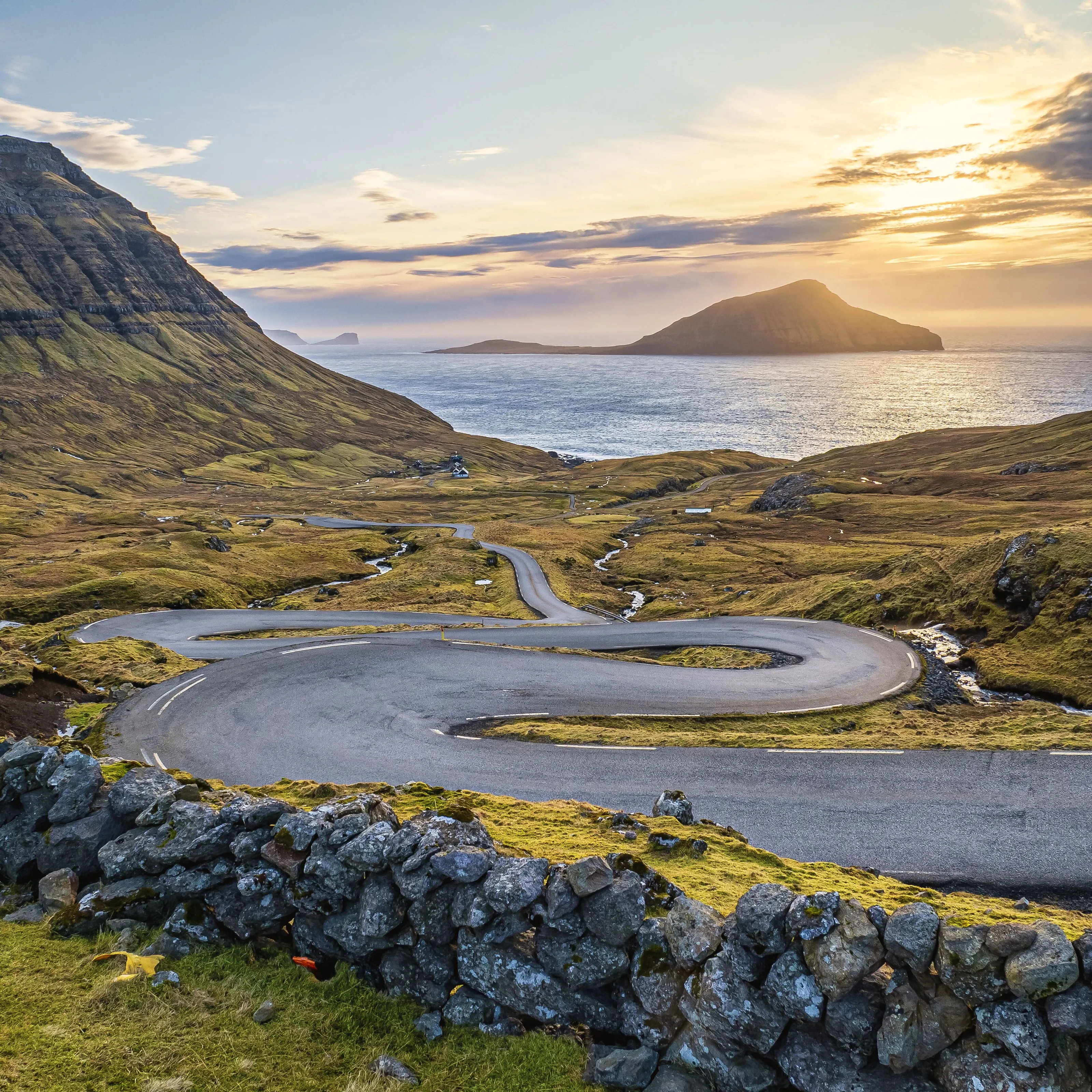 The winding road