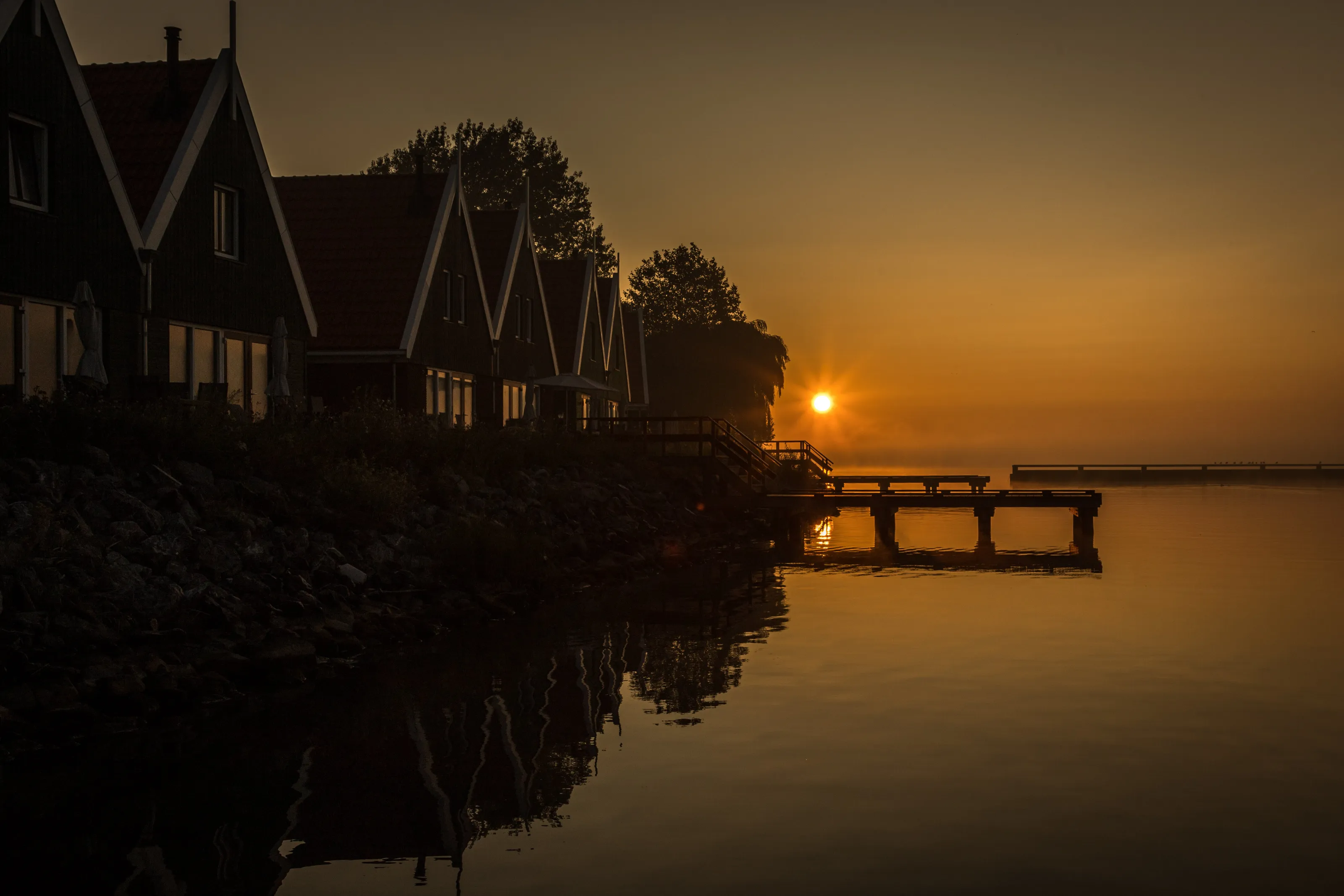 Sunrise at Volendam
