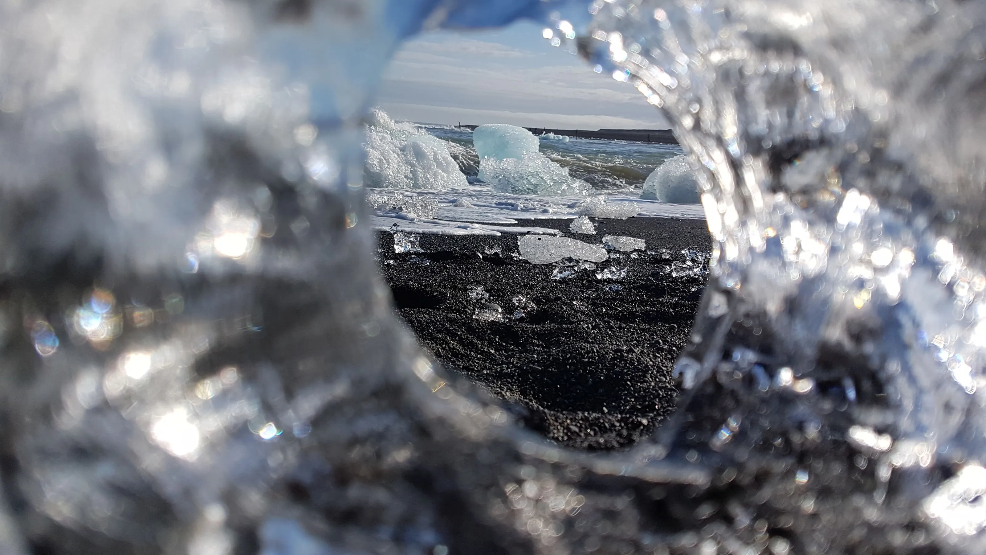Ice on the Beach