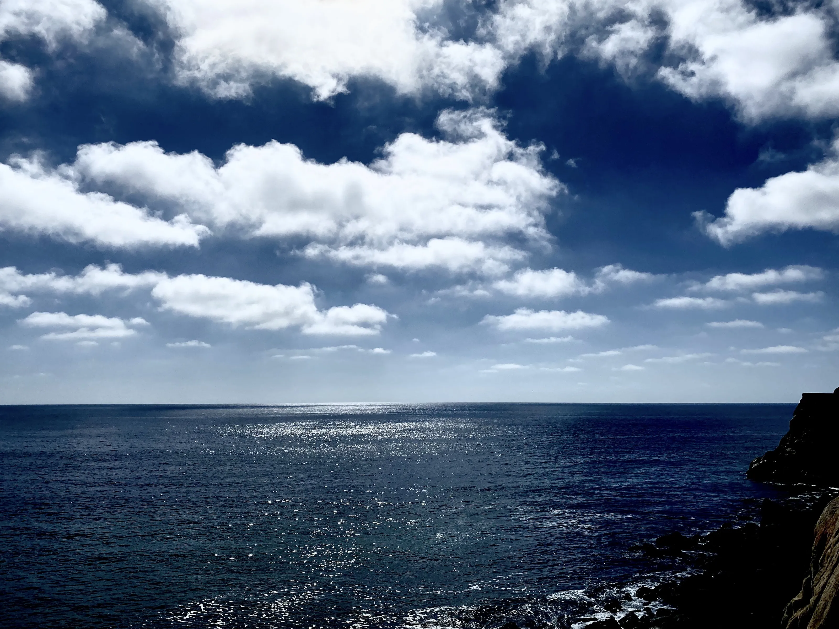 Where the ocean meets the sky
