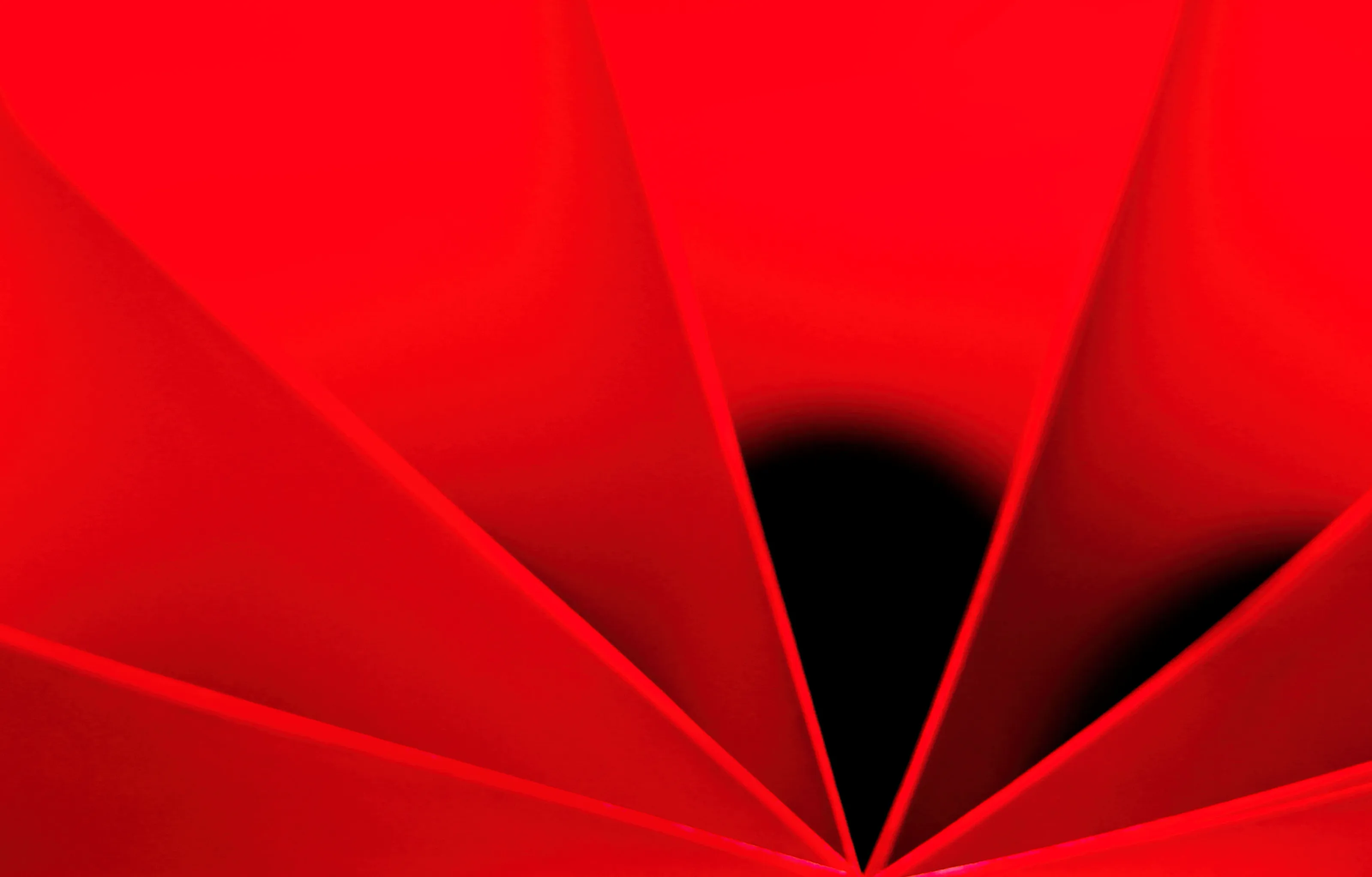 Paper shadows red