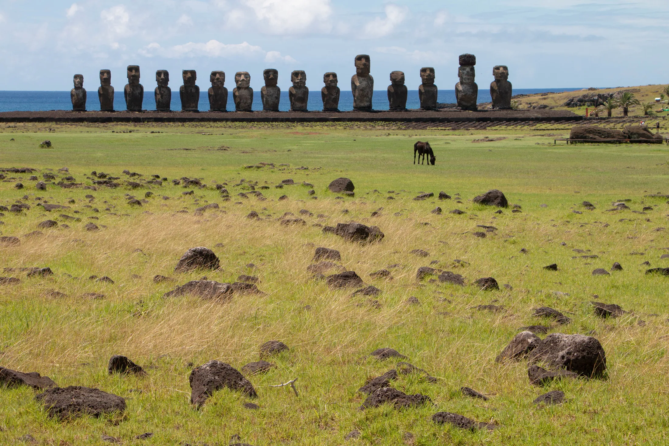 Ahu Tongariki, Easter Island, Chile