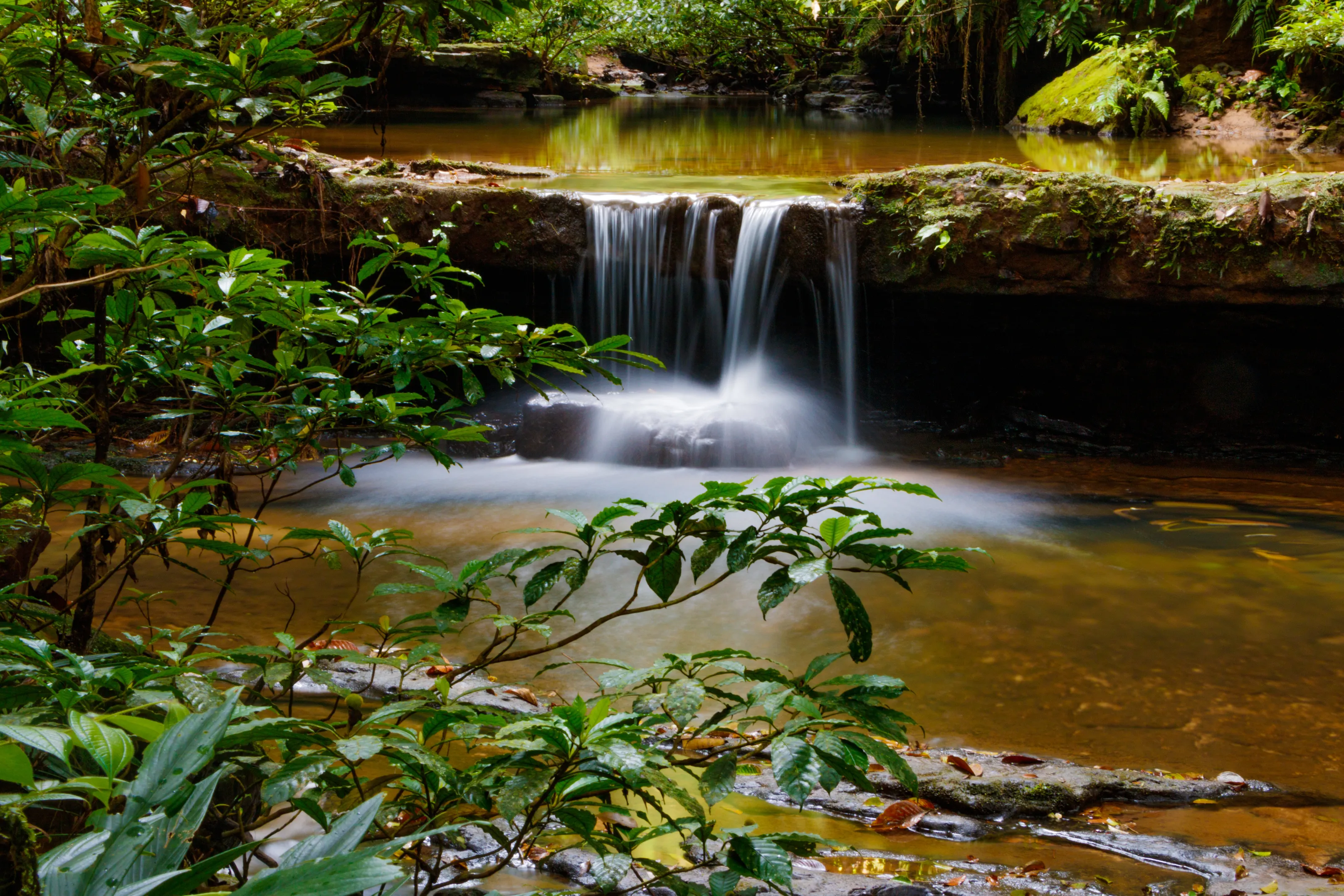 Teraja Waterfall, Labi, Brunei, Borneo