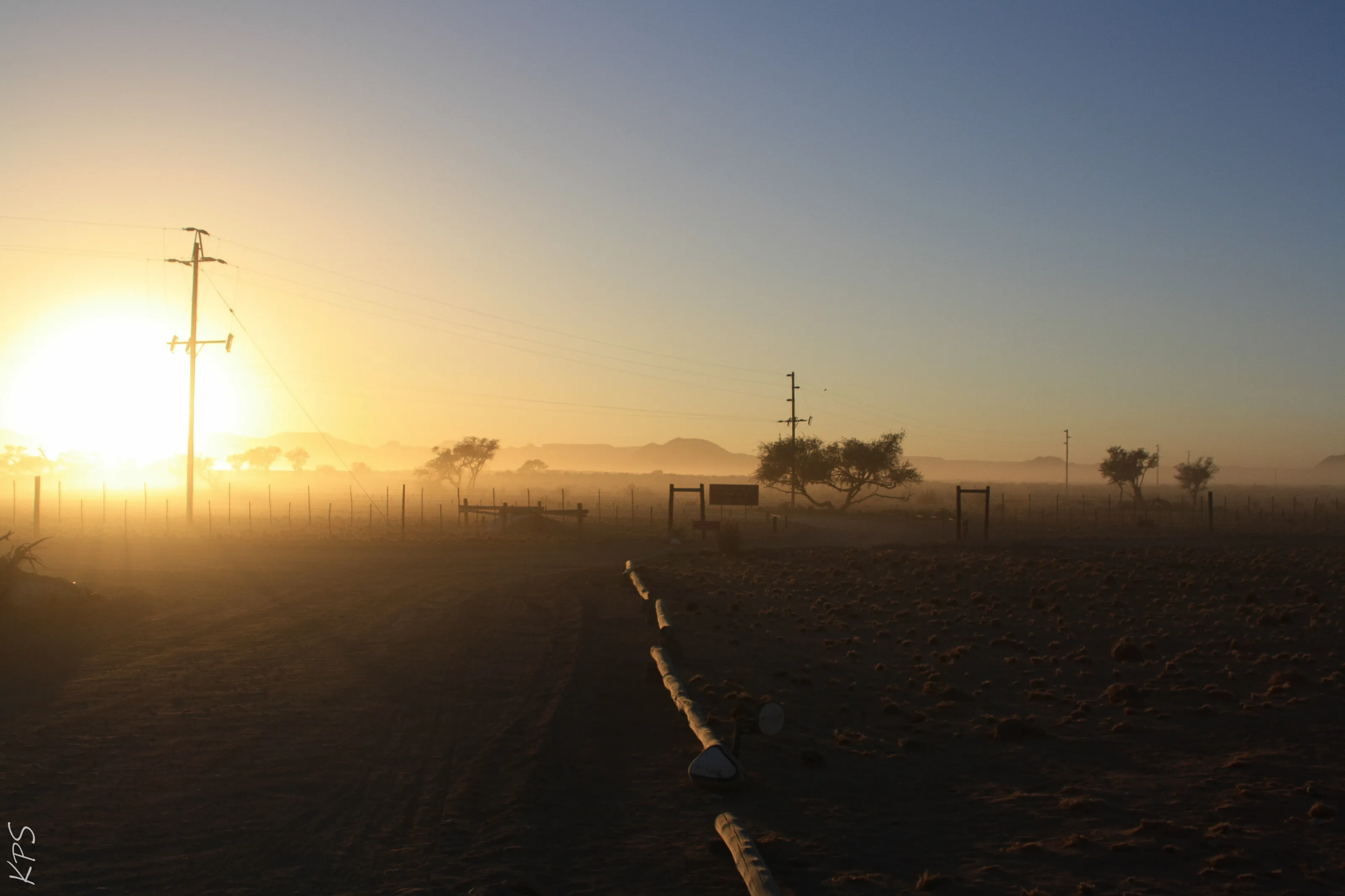 Sunrise at Sossuslvlei