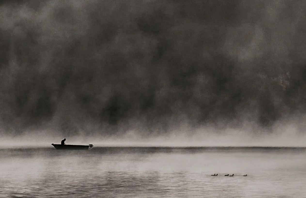 Misty Morning Fishing