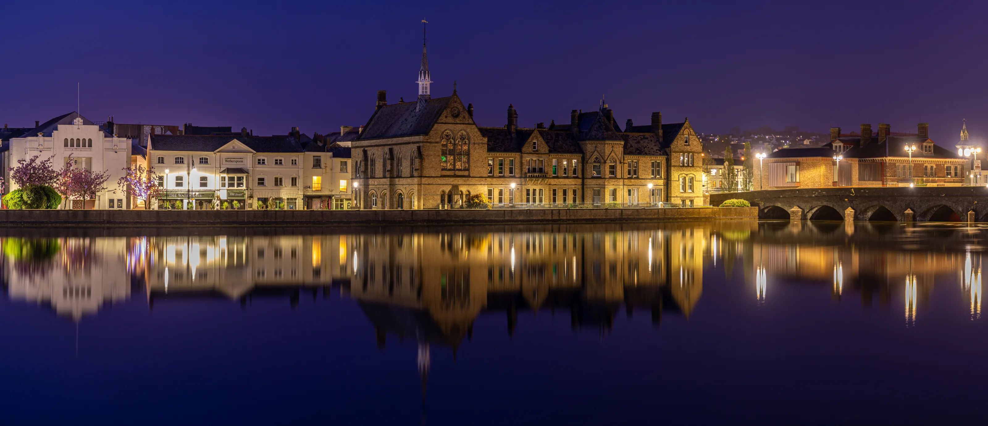 Barnstaple reflection
