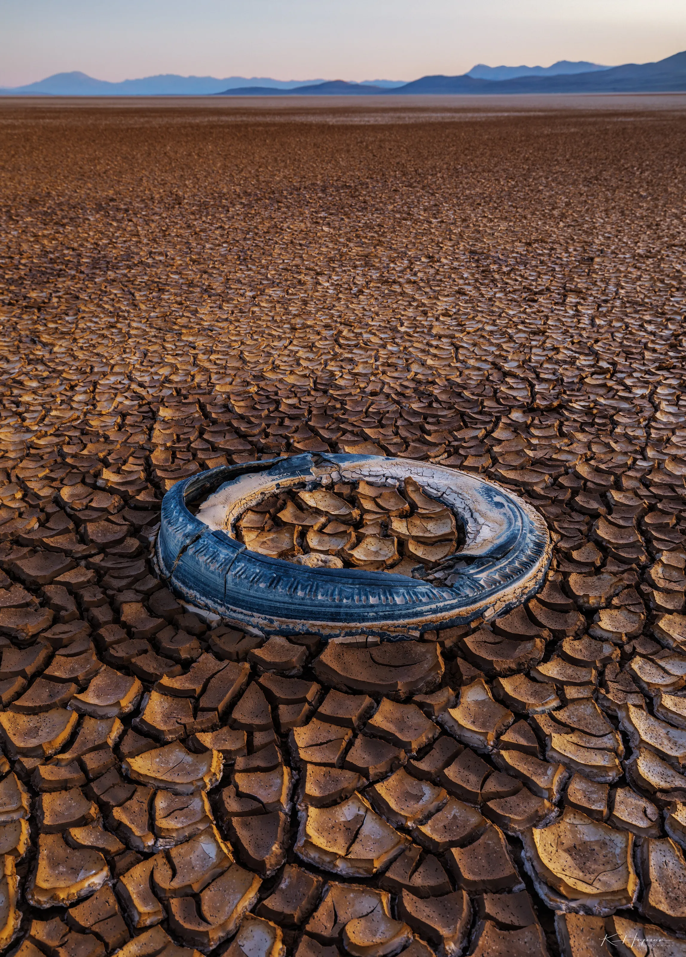 Tire vs Desert