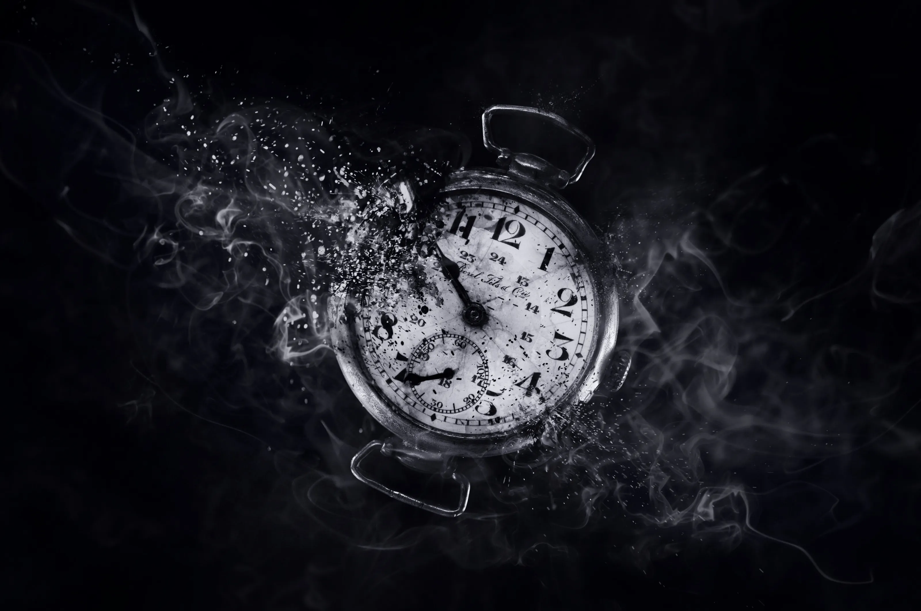 Old-Fashioned Clocks and Watches