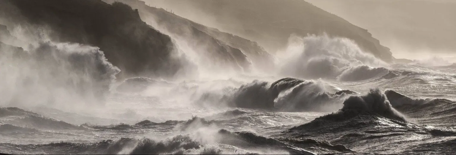 Stormy seas