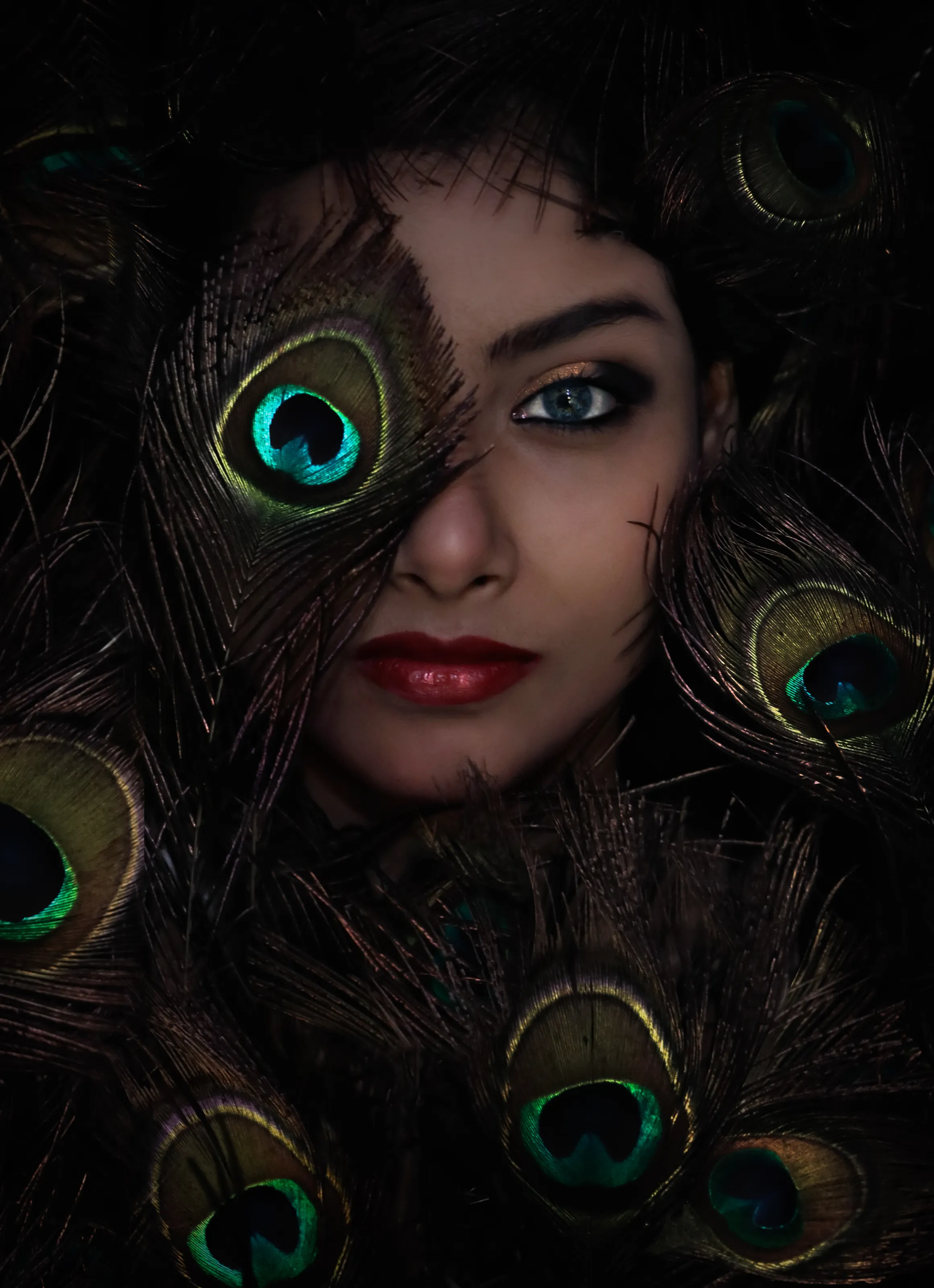 She is peacock