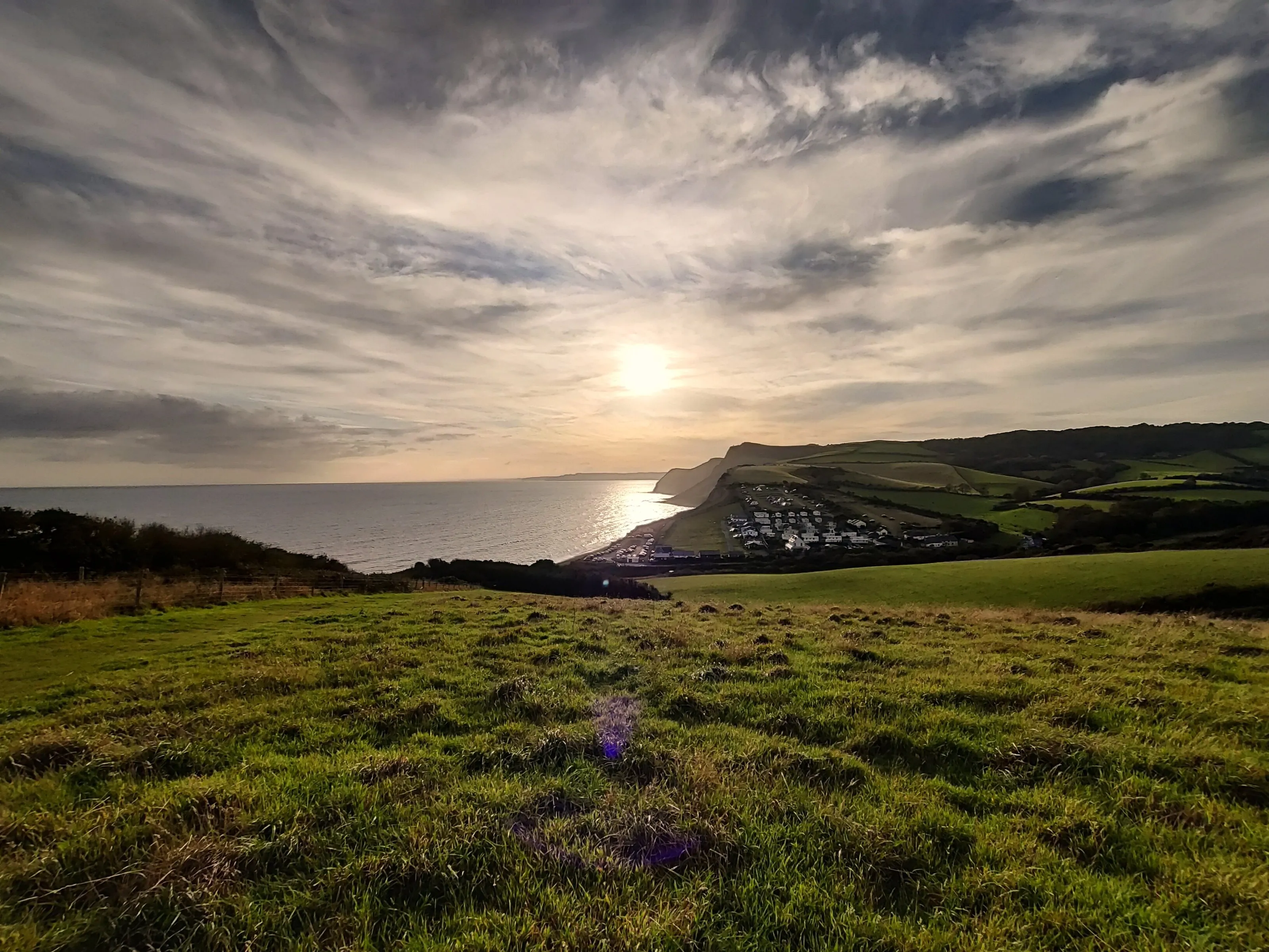 Beautiful landscape from Dorset