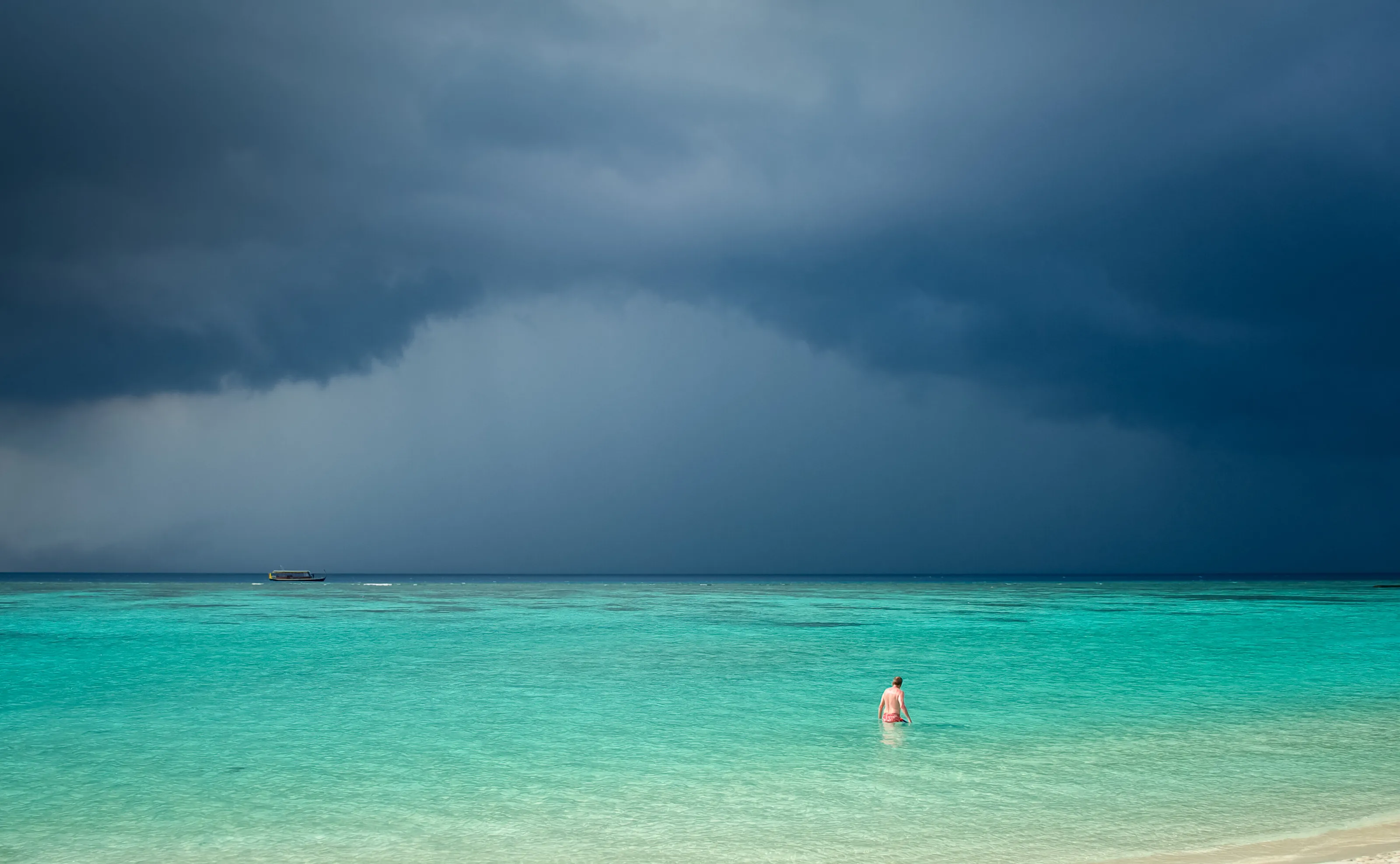 Last Swim Before the Storm