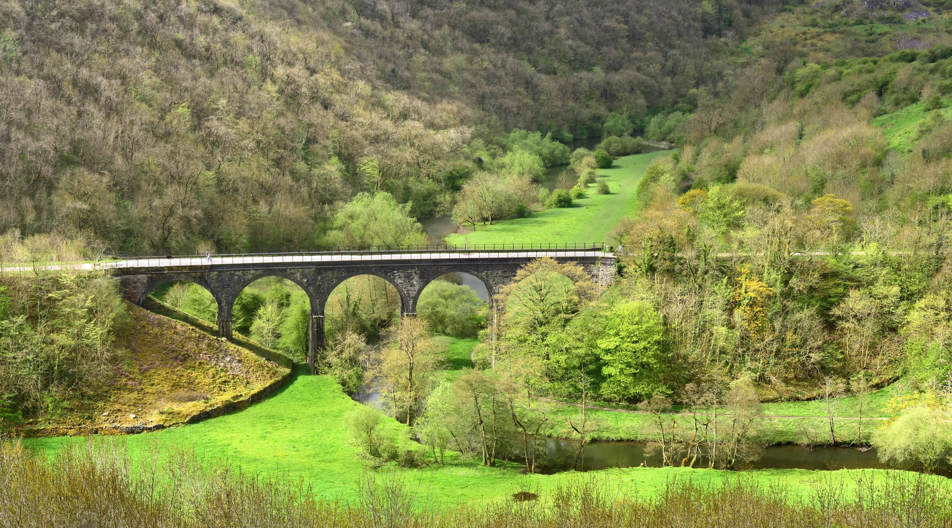 Monsal Dale in the Peak District, Derbyshire