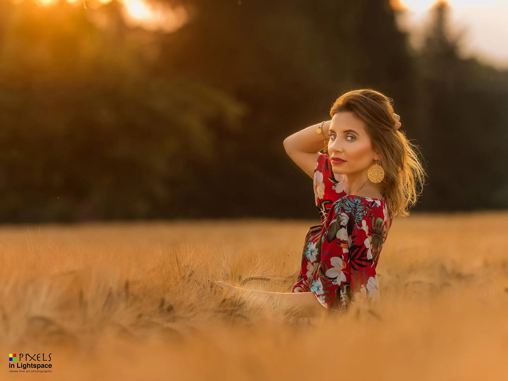 Warm shines the sun