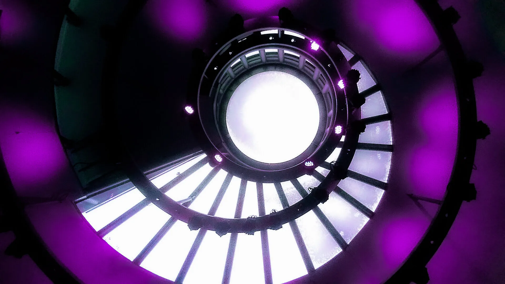spiral ceiling