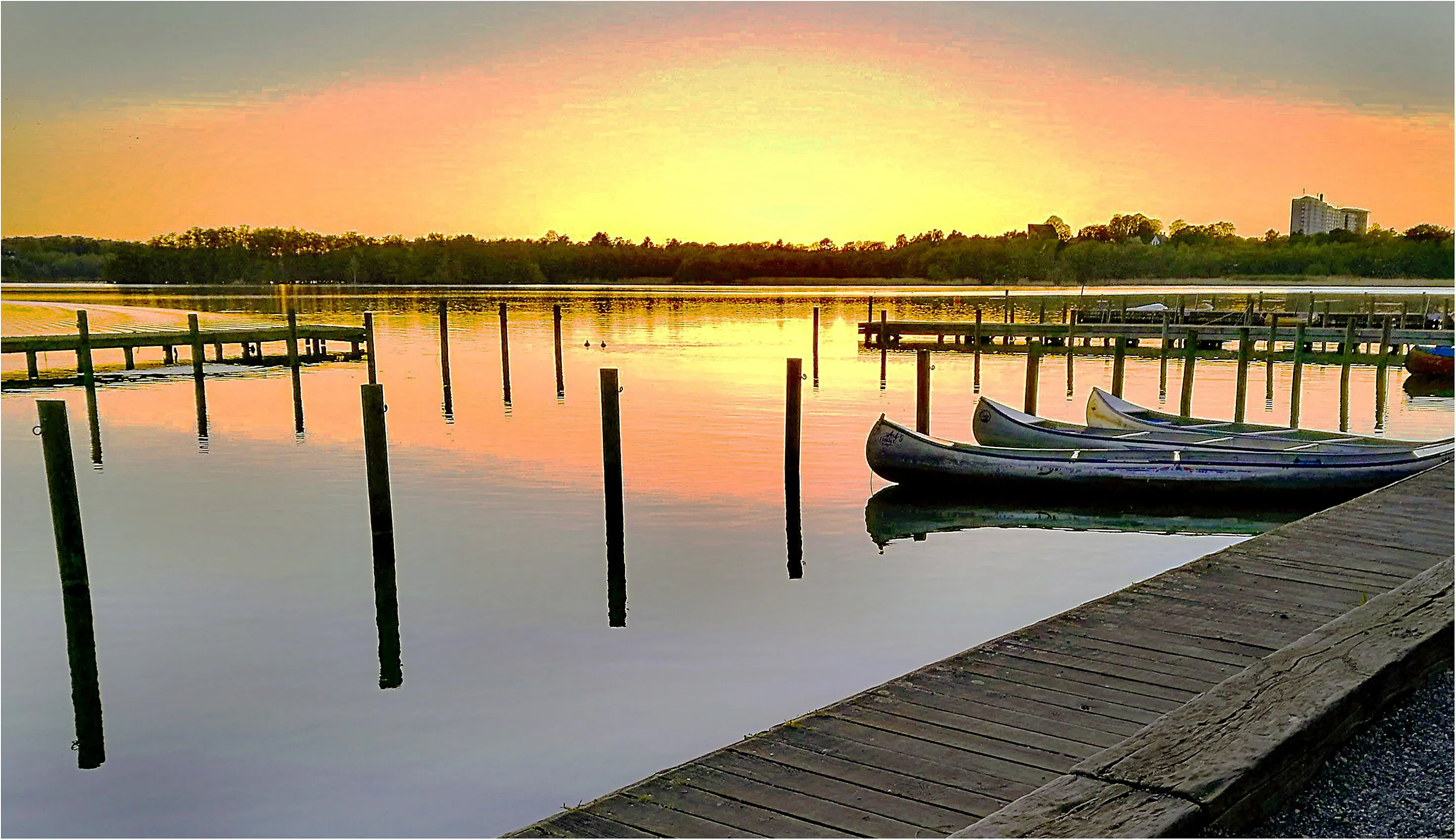 'The end of another day'.