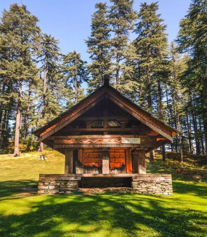 One of the beautiful temple in forest.