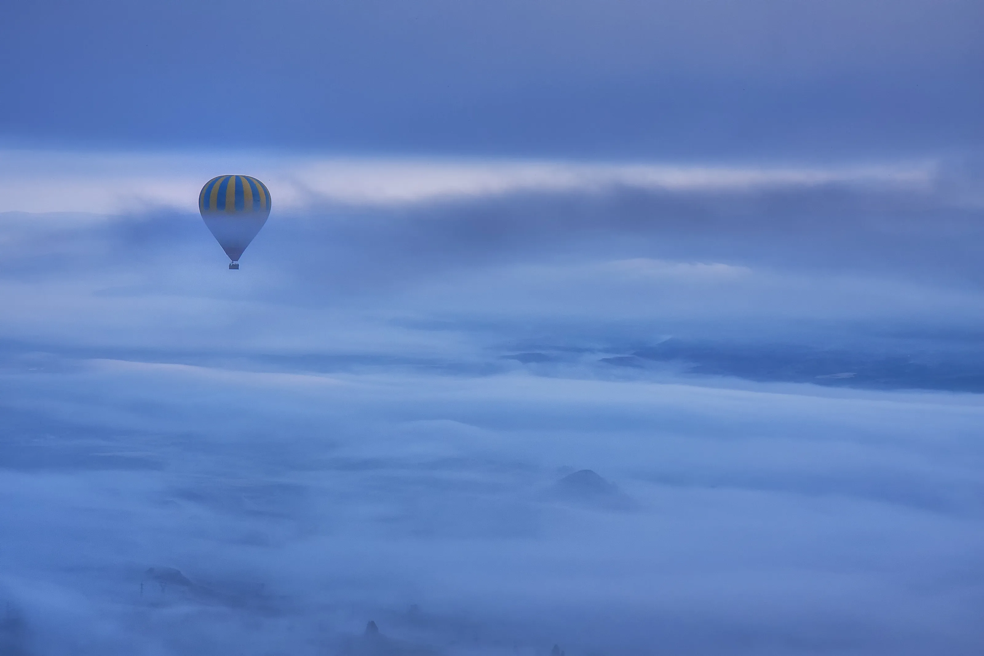Floating above the Clouds