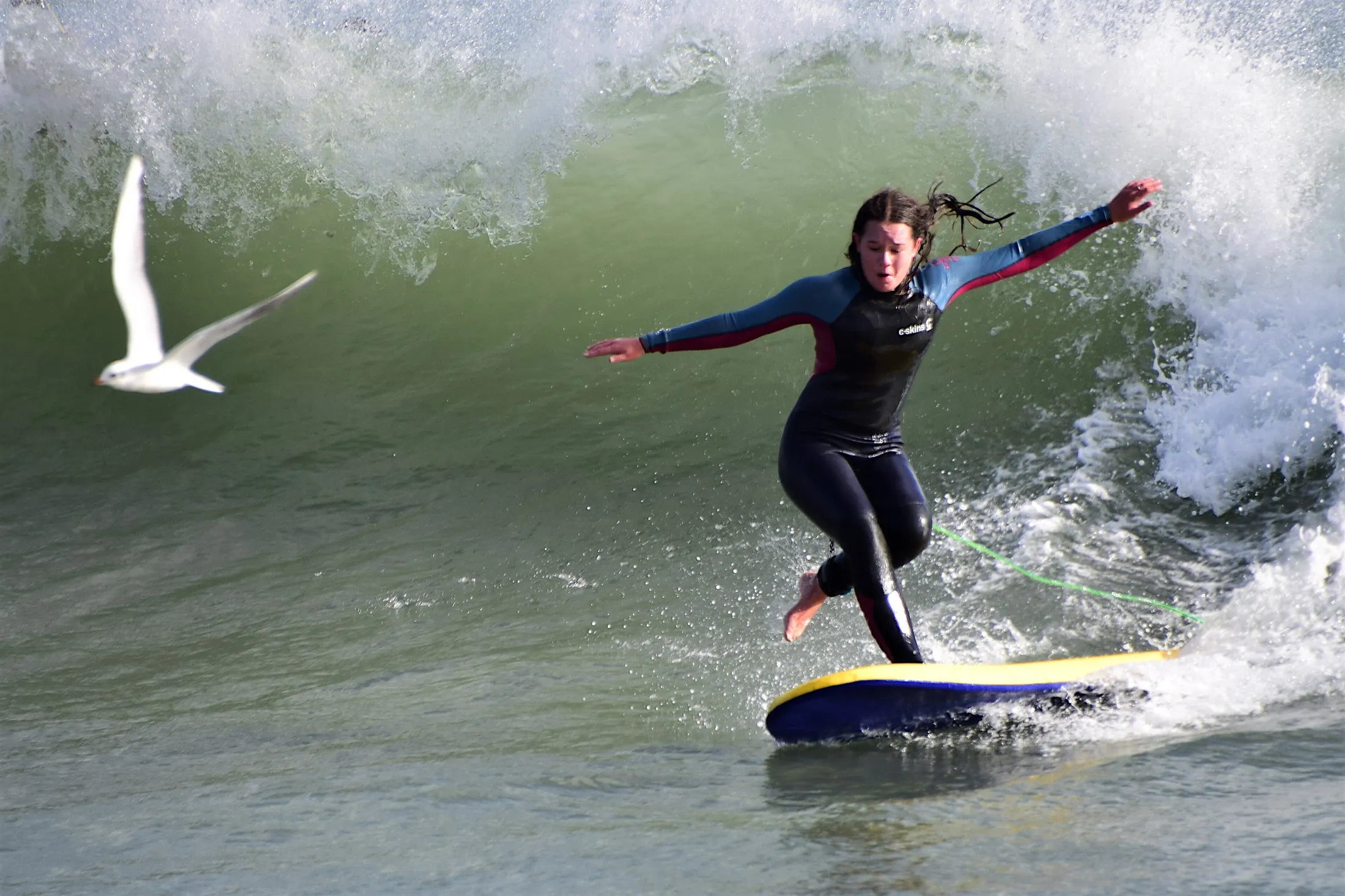 Surfer in Cornwall