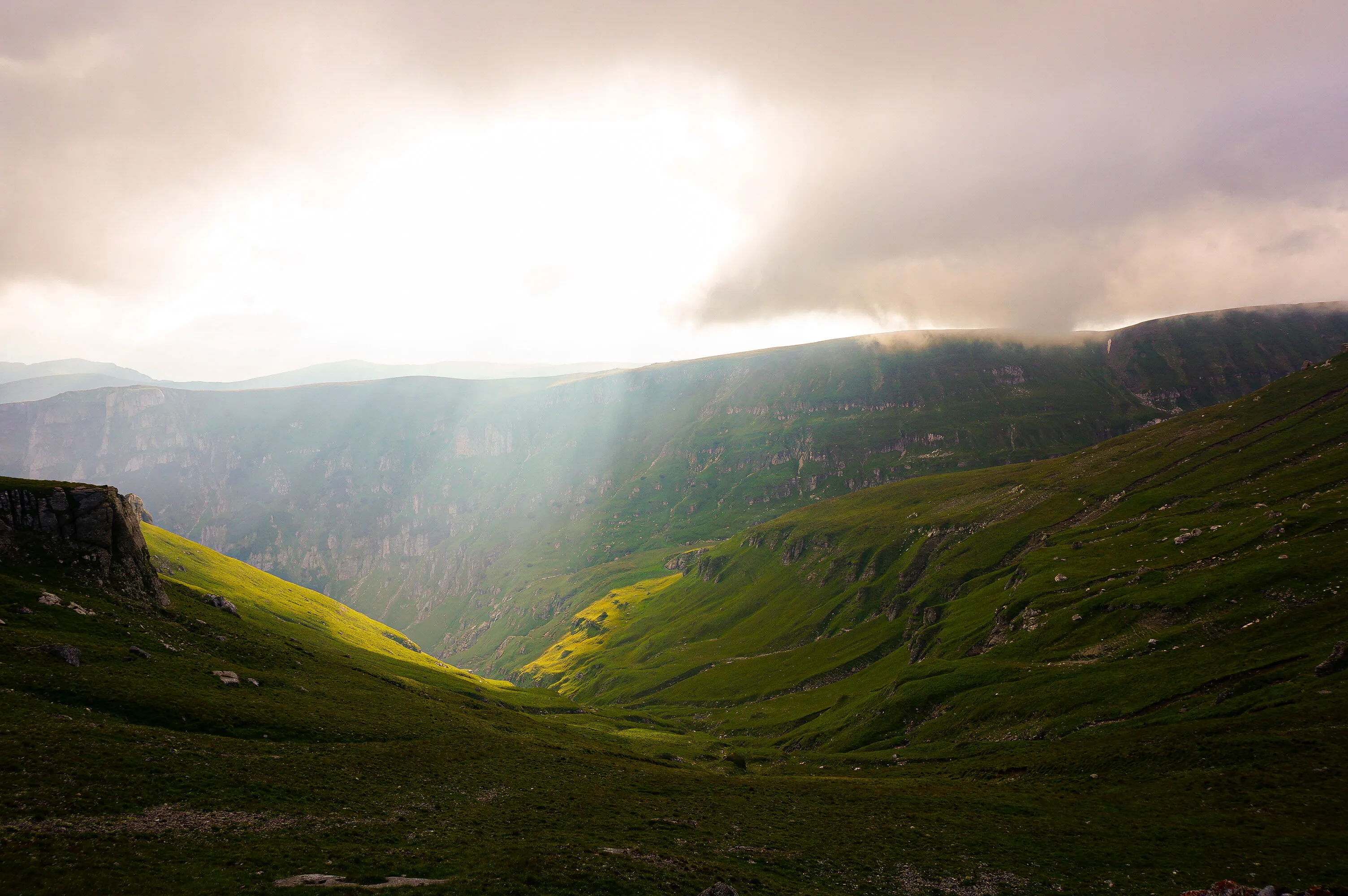 Heaven upon Ialomita Valley