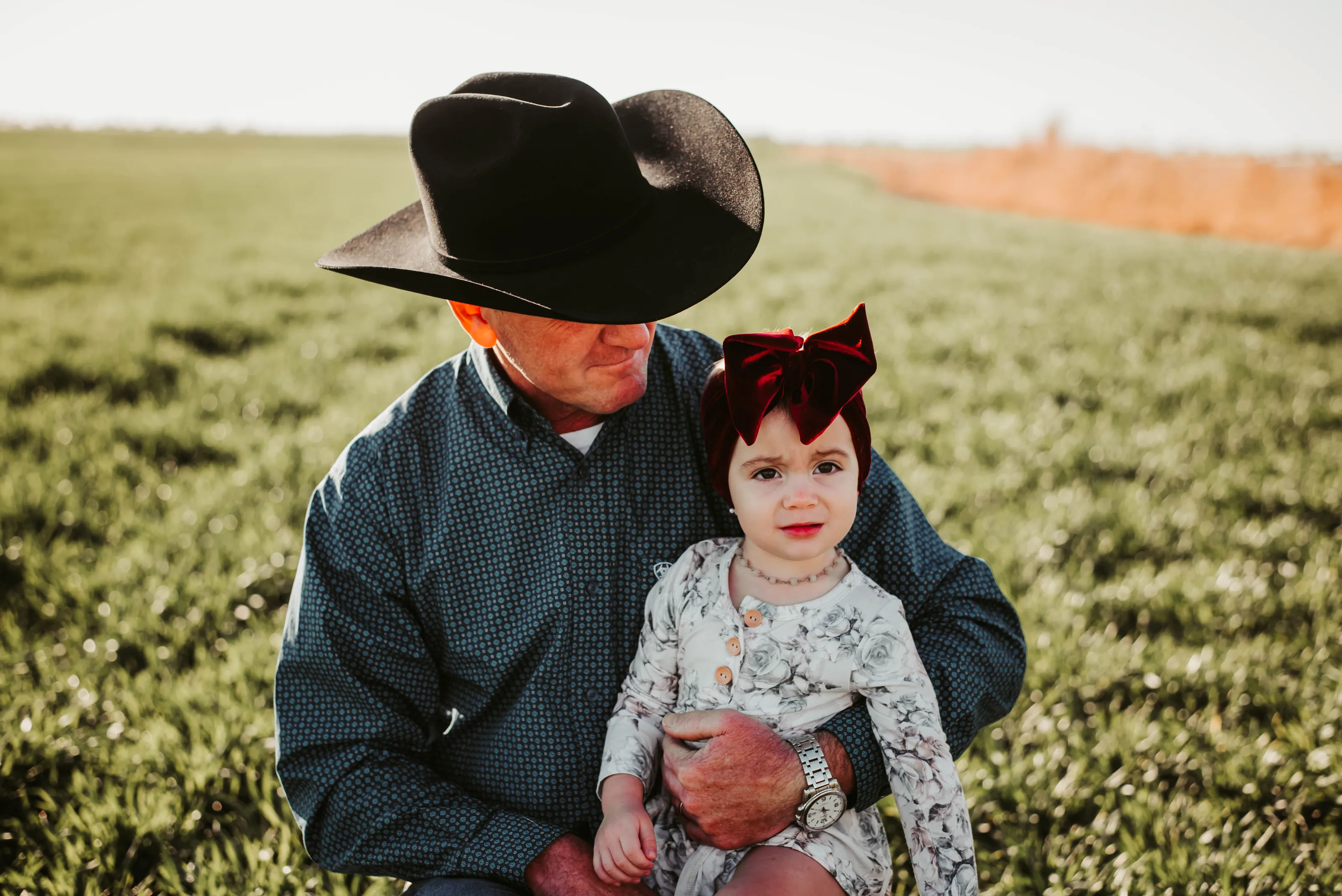 In Grandpa's care