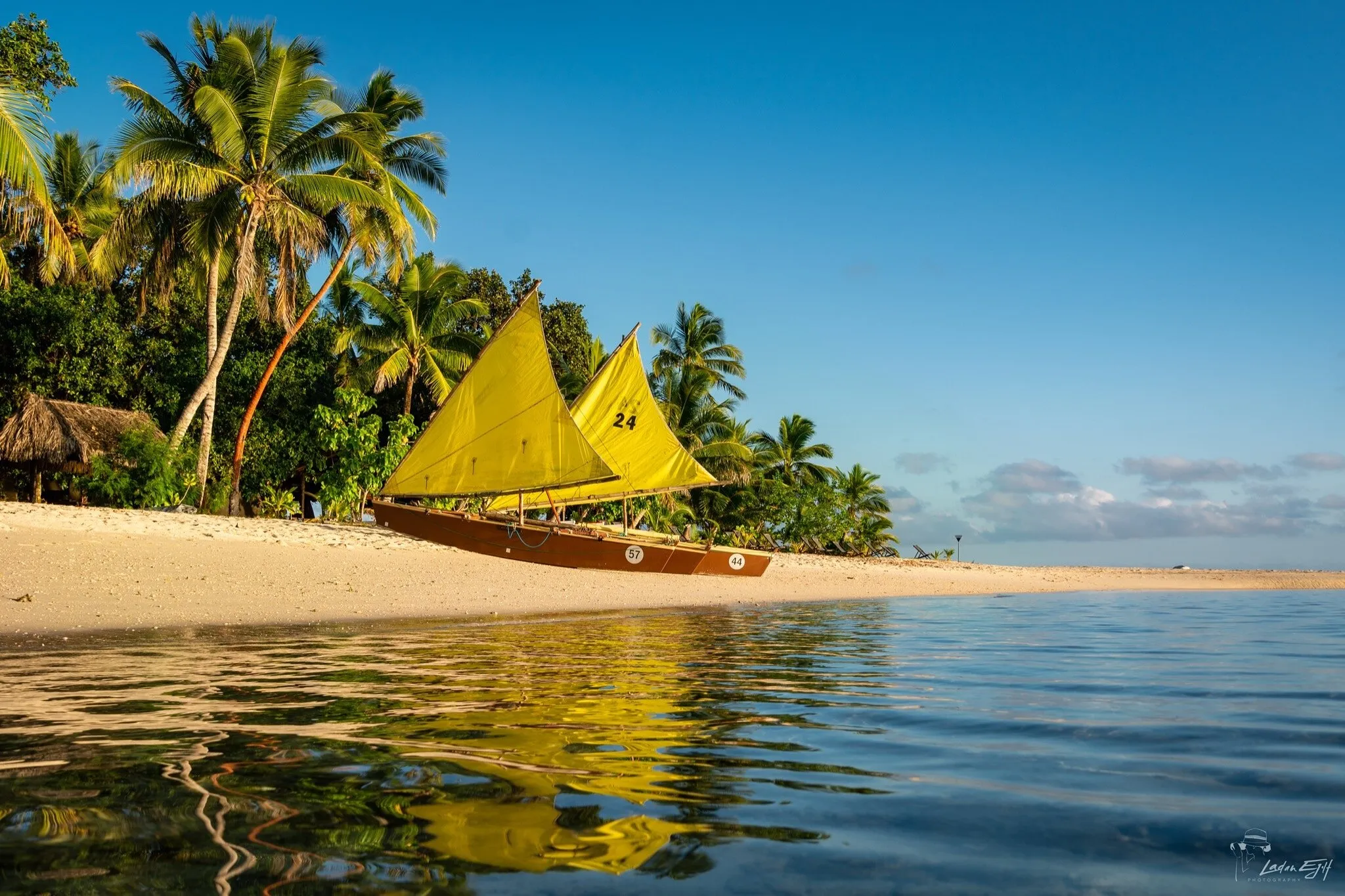 Sailing to paradise