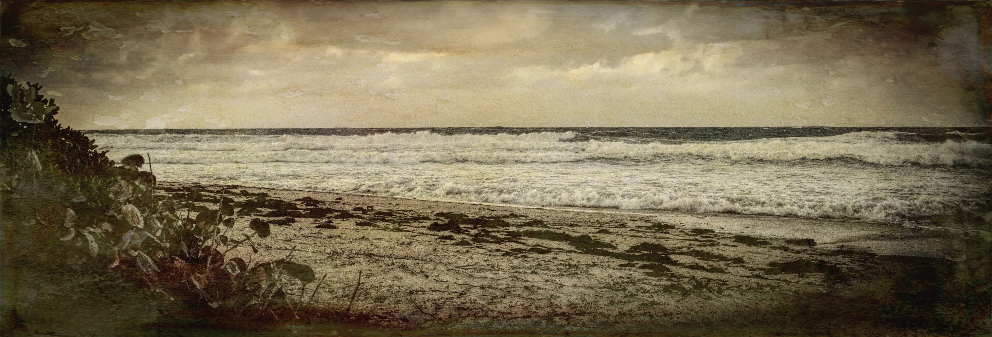 A Stormy Beach