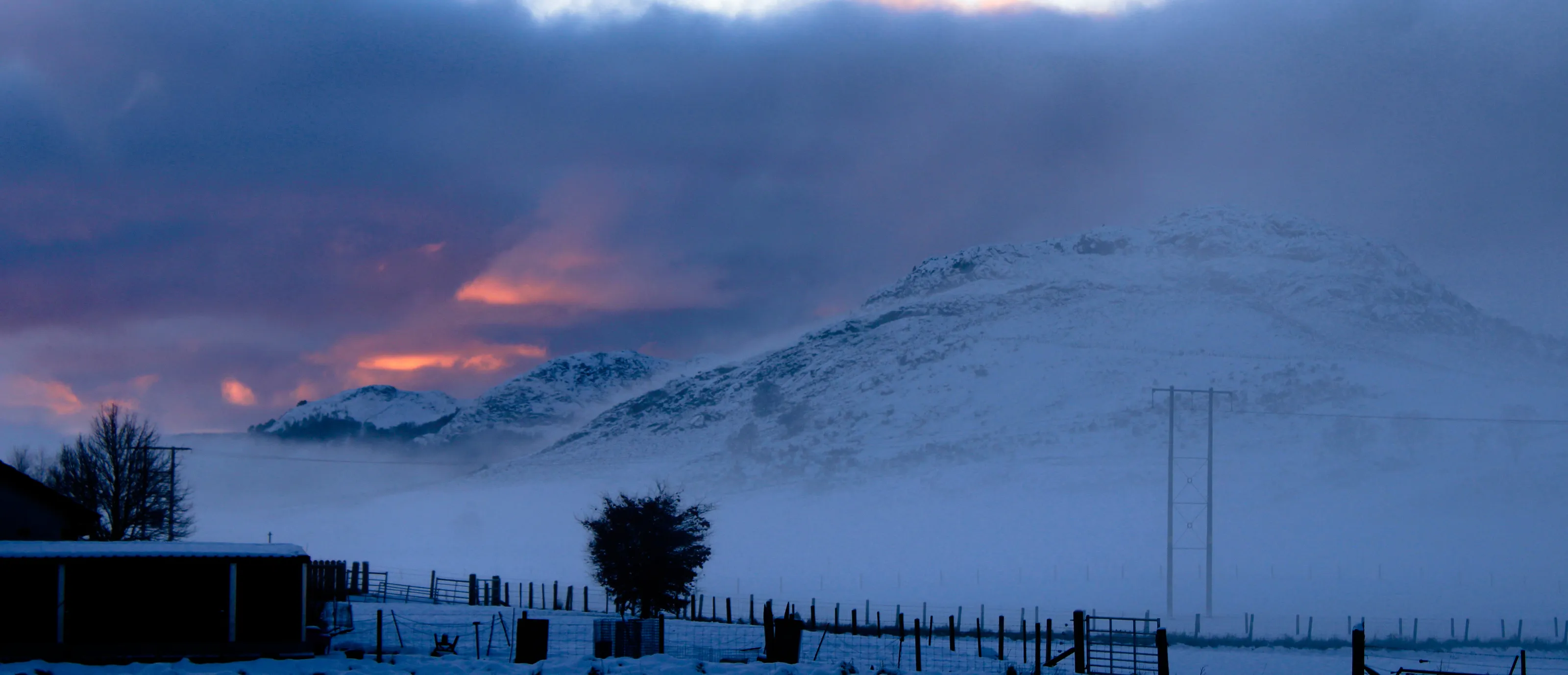 Mountains in the mist