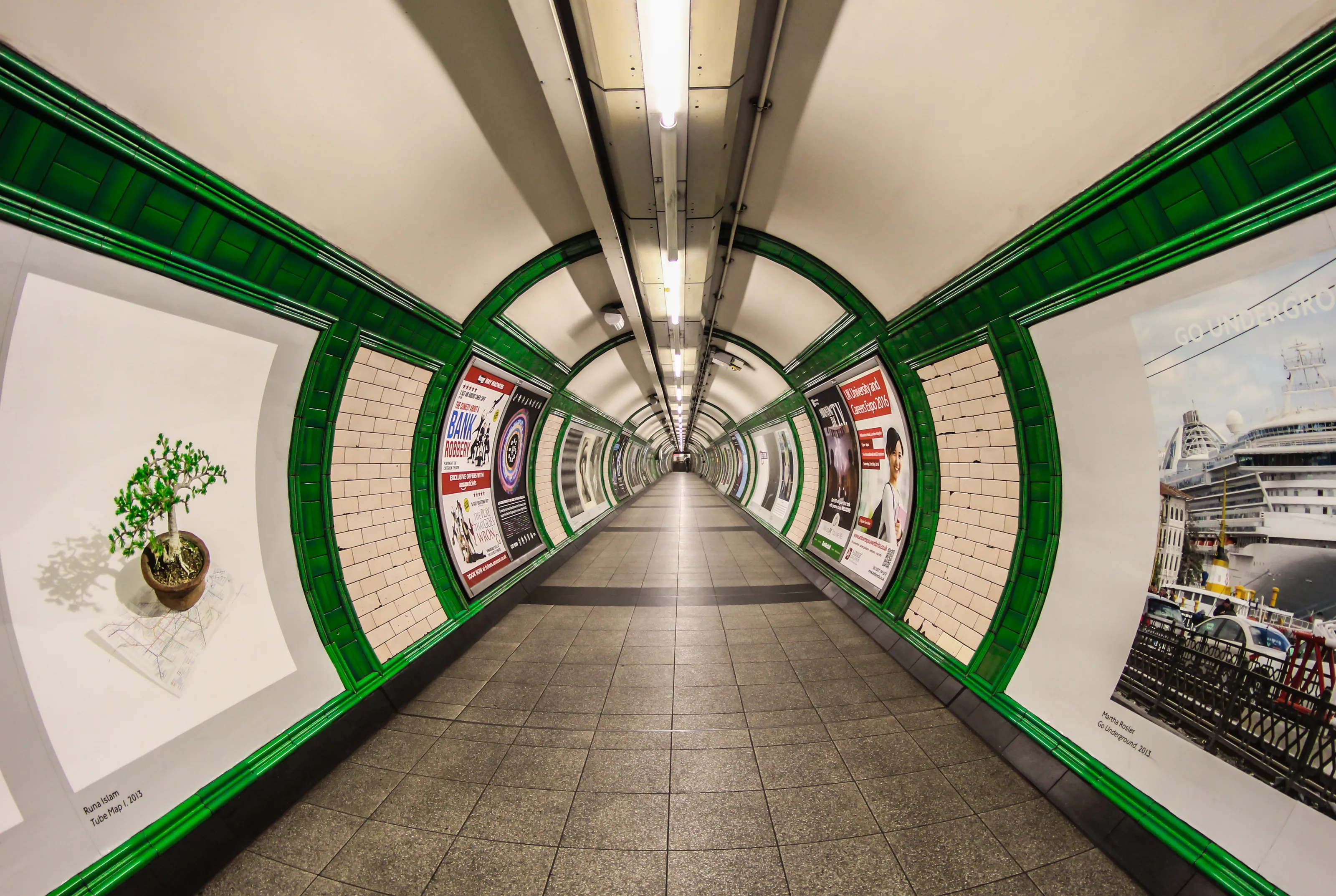 Green Route Redux - Embankment Underground London (Going Underground - Setting Sons)