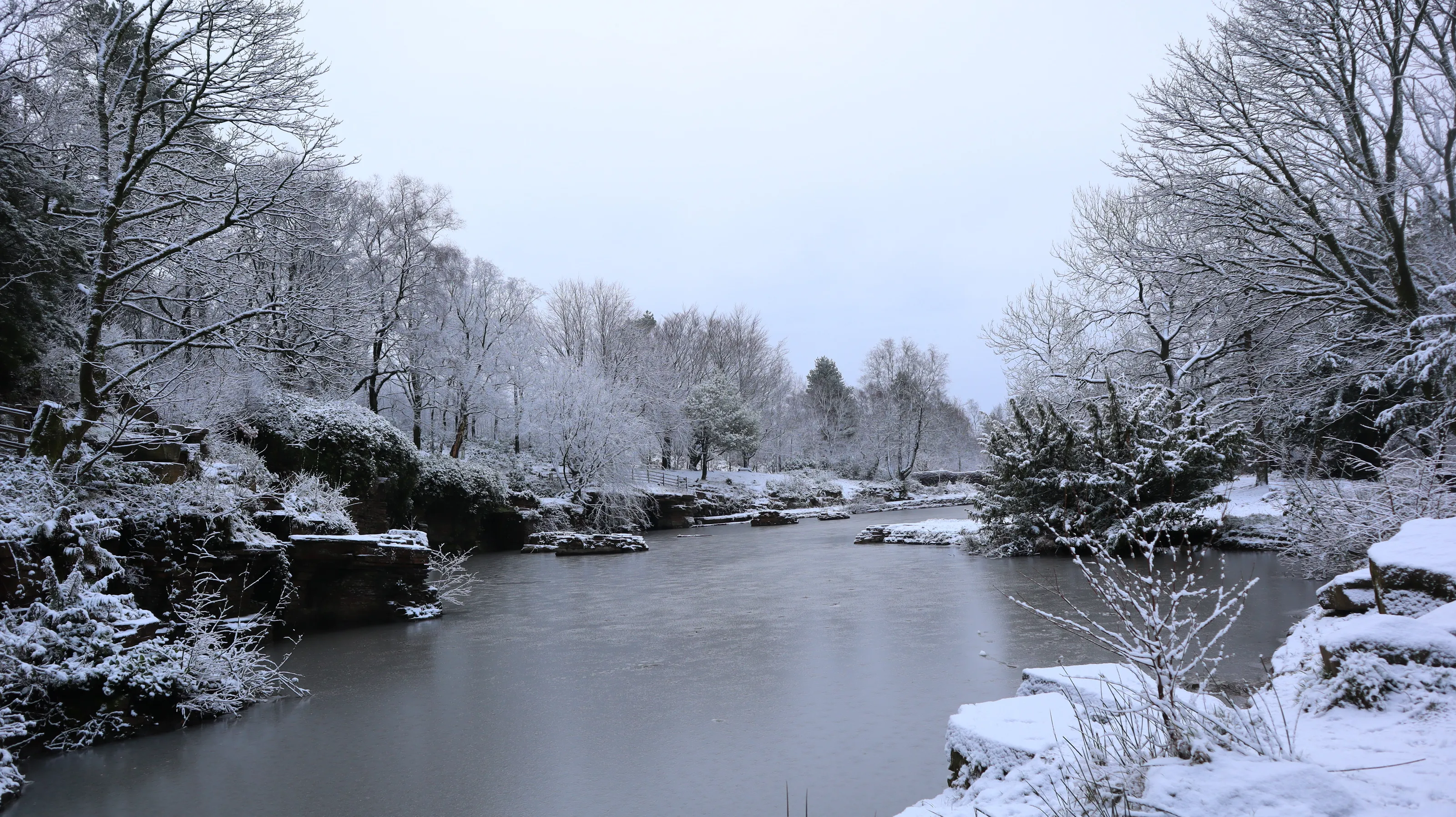 Frozen Japanese’s Lake Rivington Pike