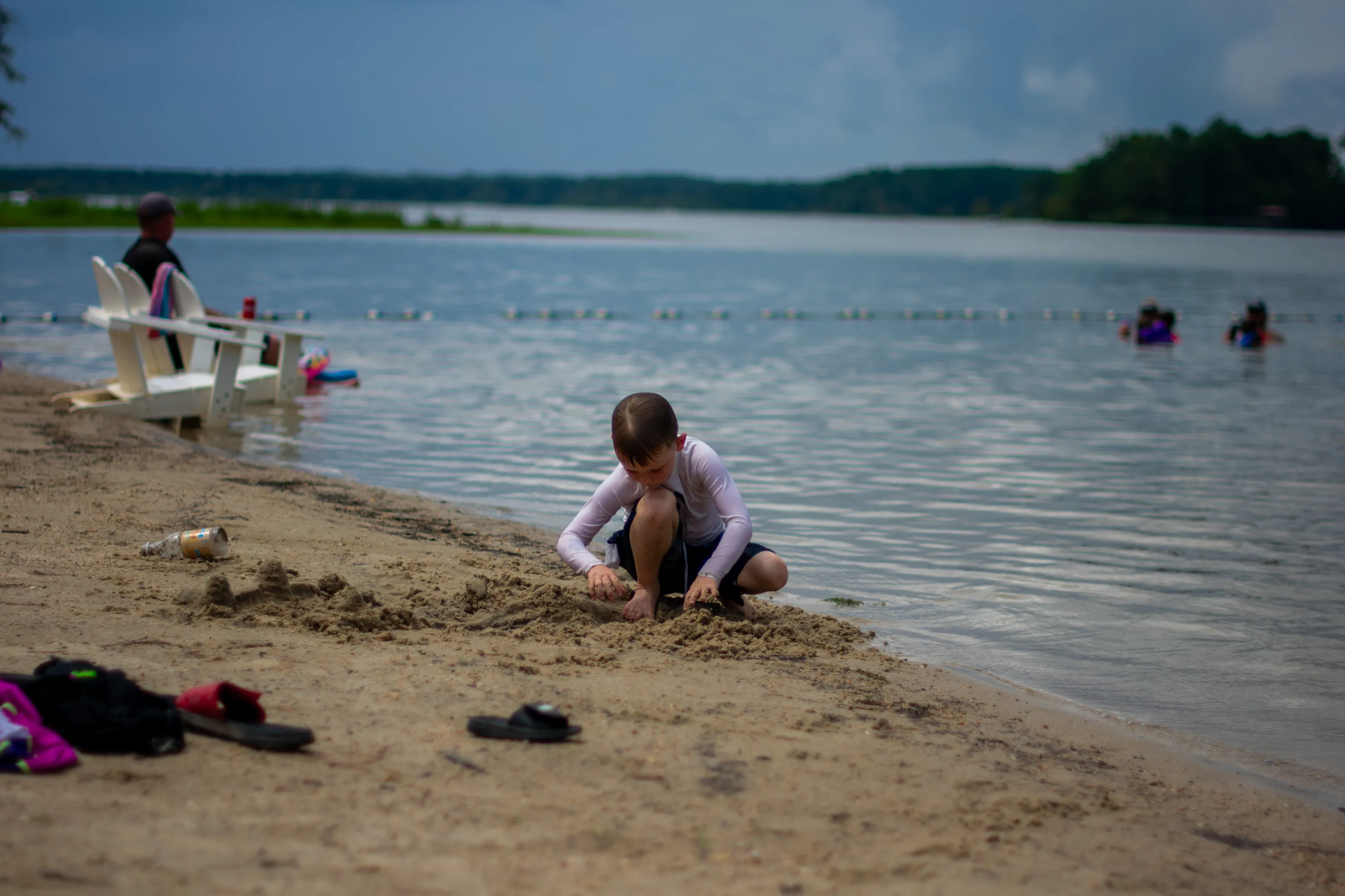 a day at the beach