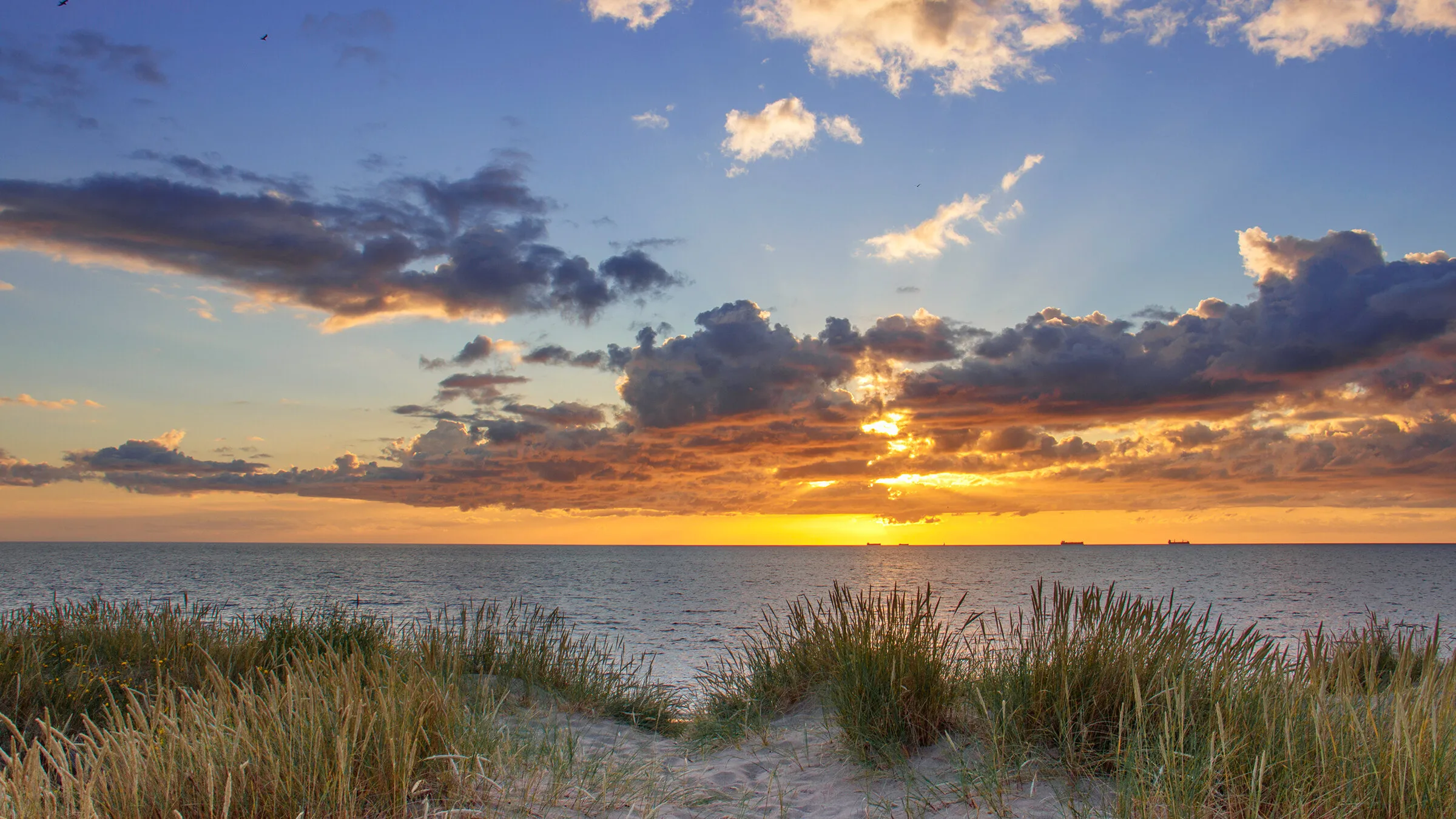 Sunset by the Sea