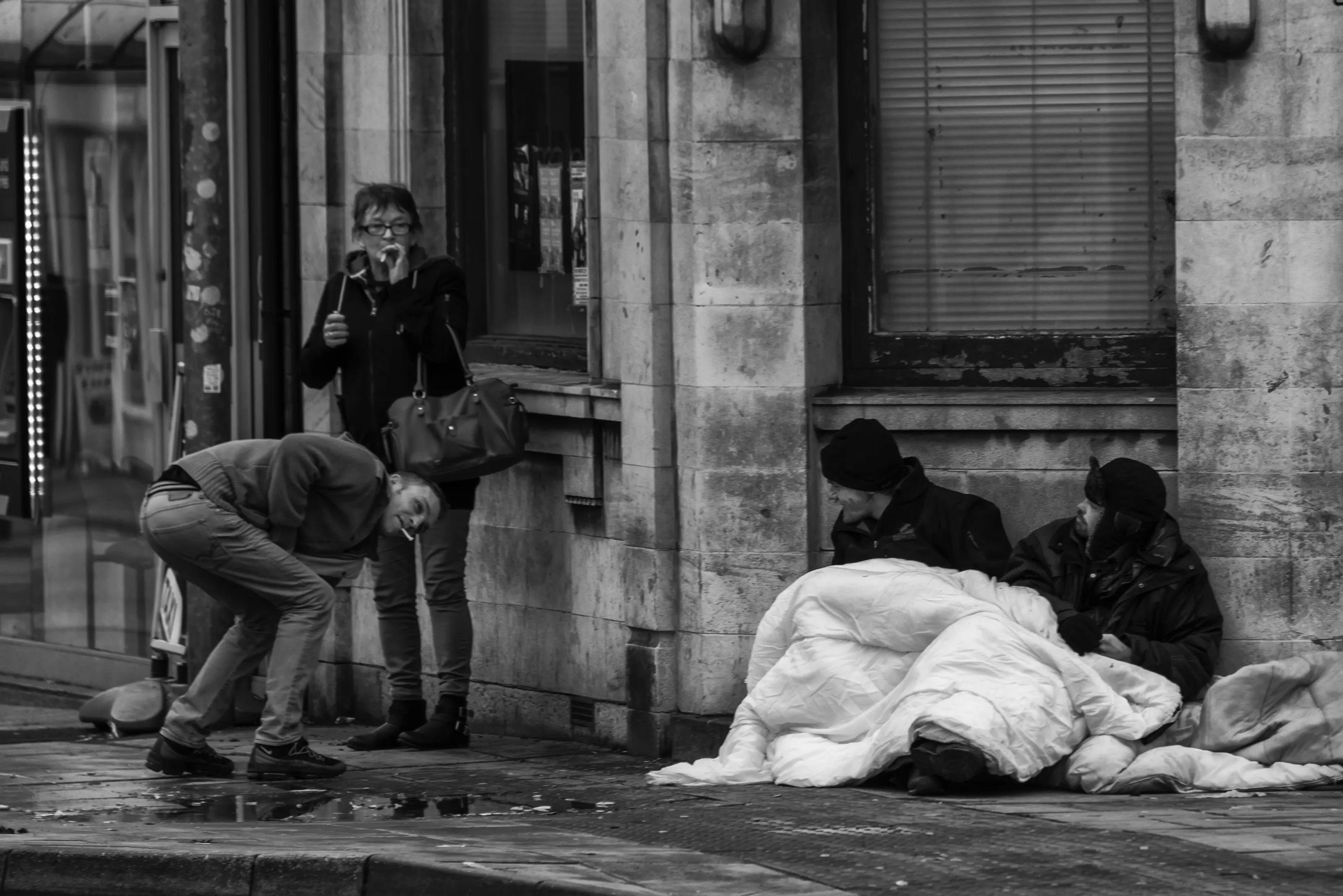 Sad ... Scunthorpe High Street , Jan 2017