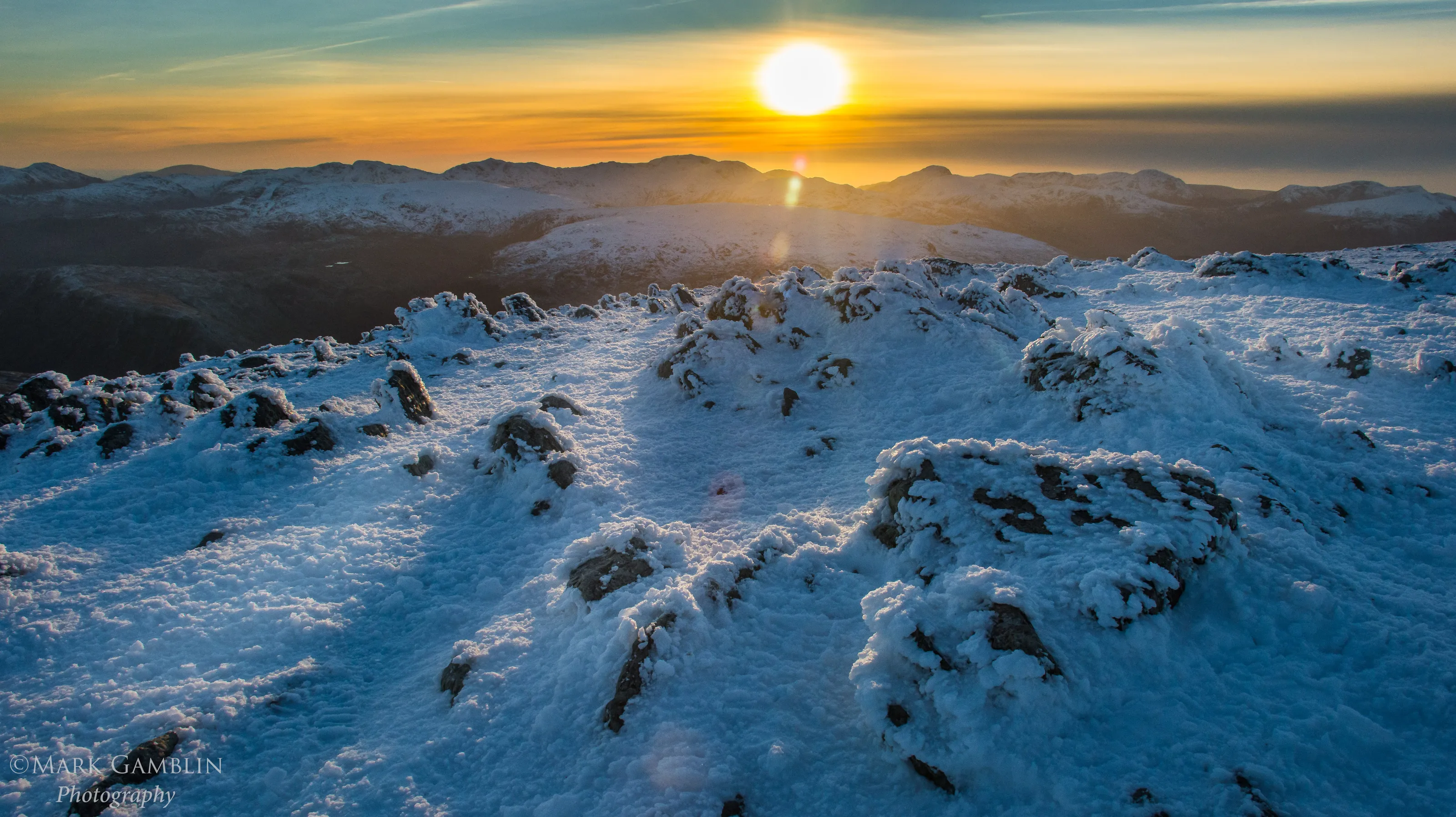 Helvellyn Sundown