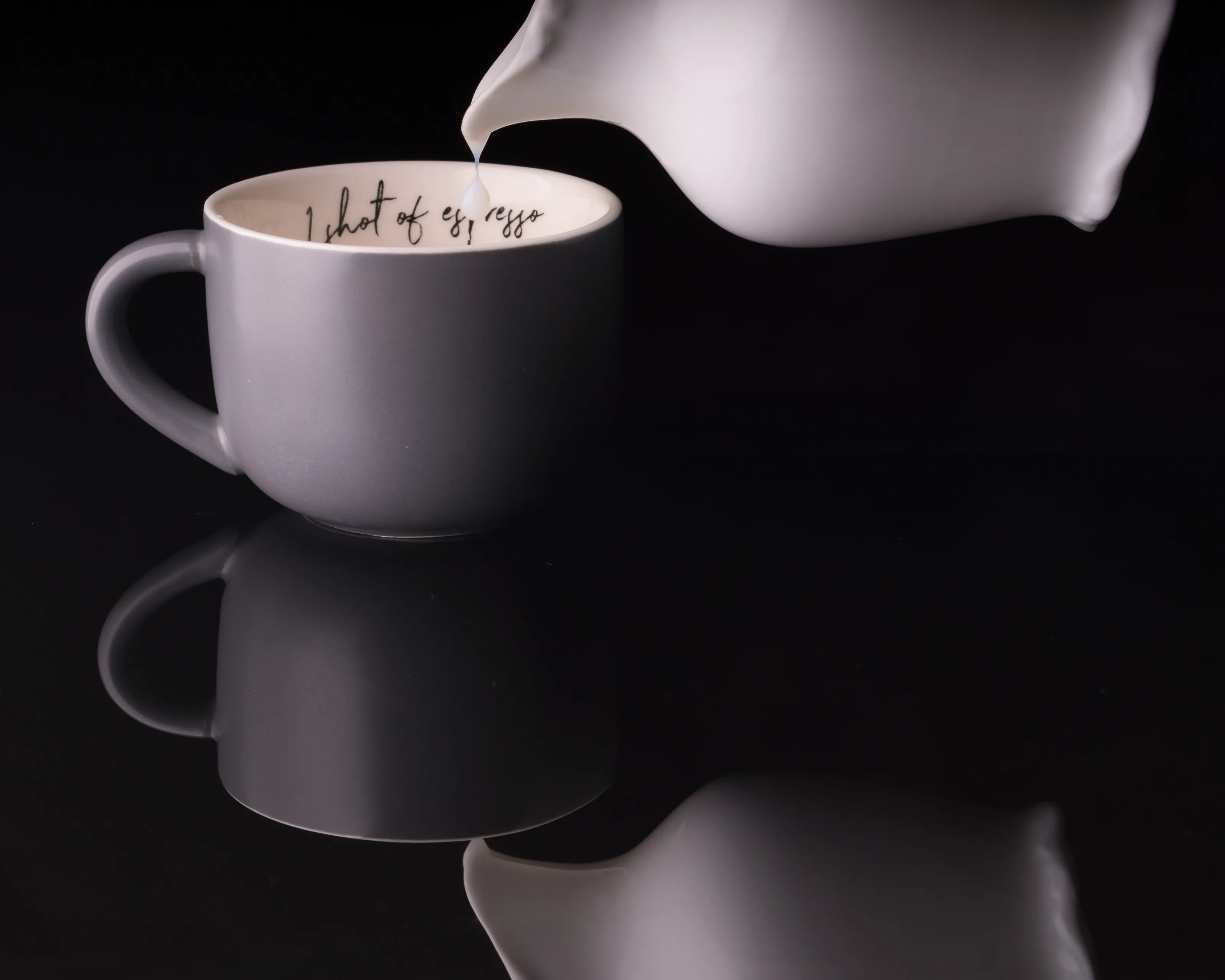 A drop of milk with your coffee?