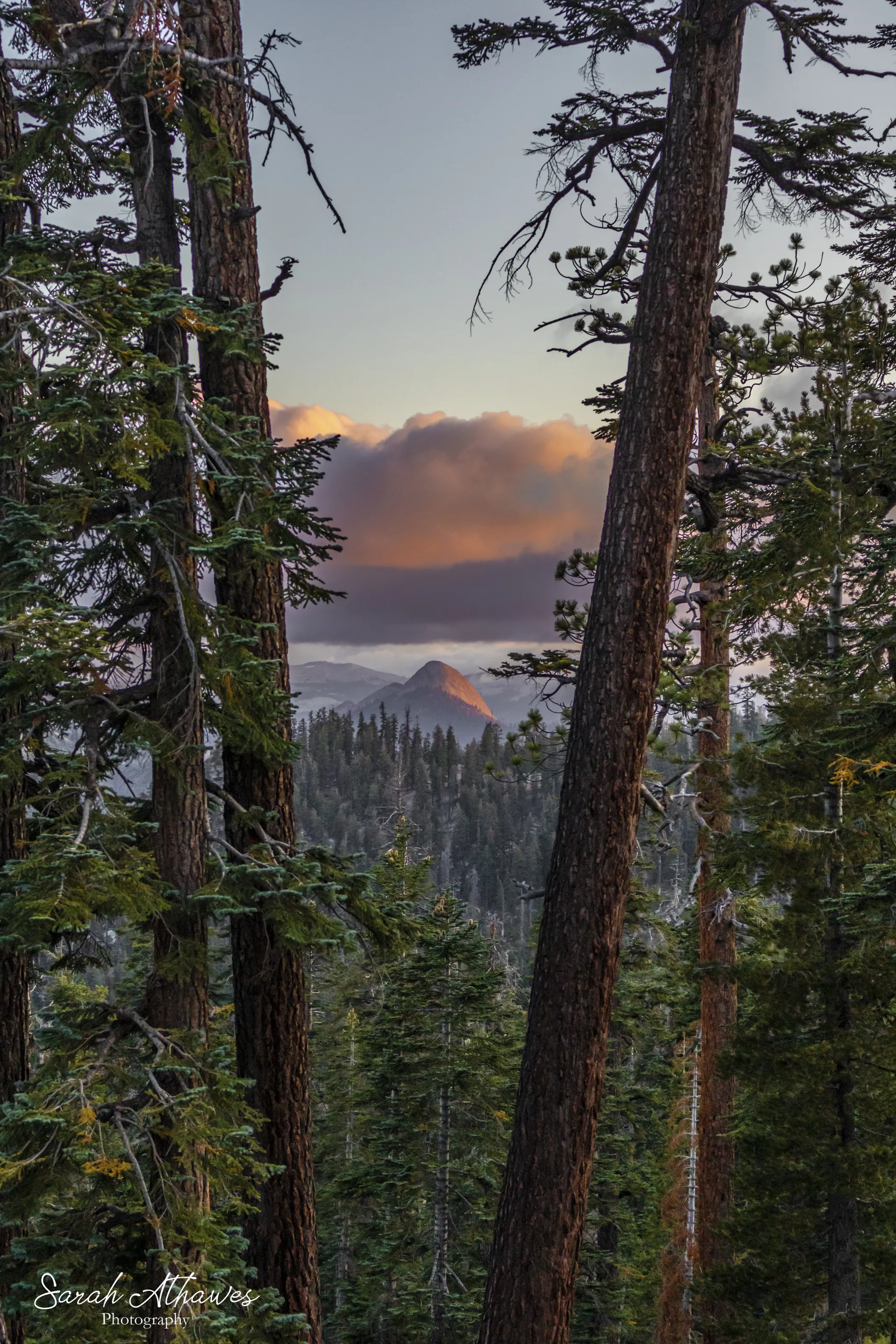 Capturing the light at North Dome