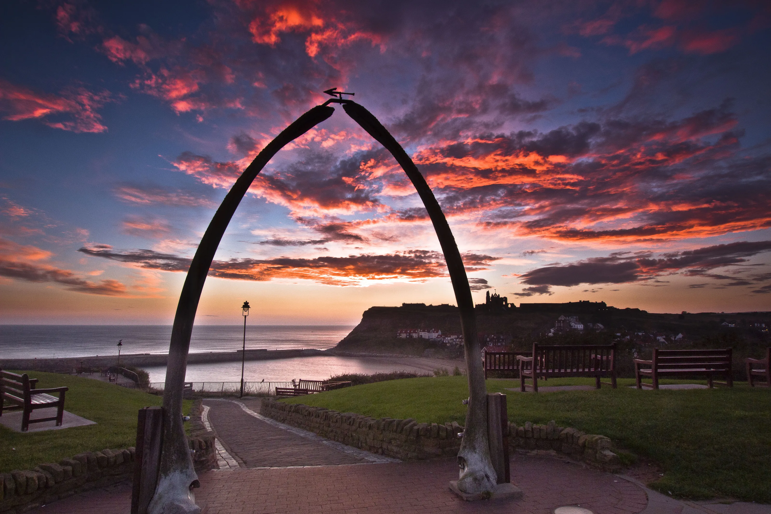 Sunrise in Whitby