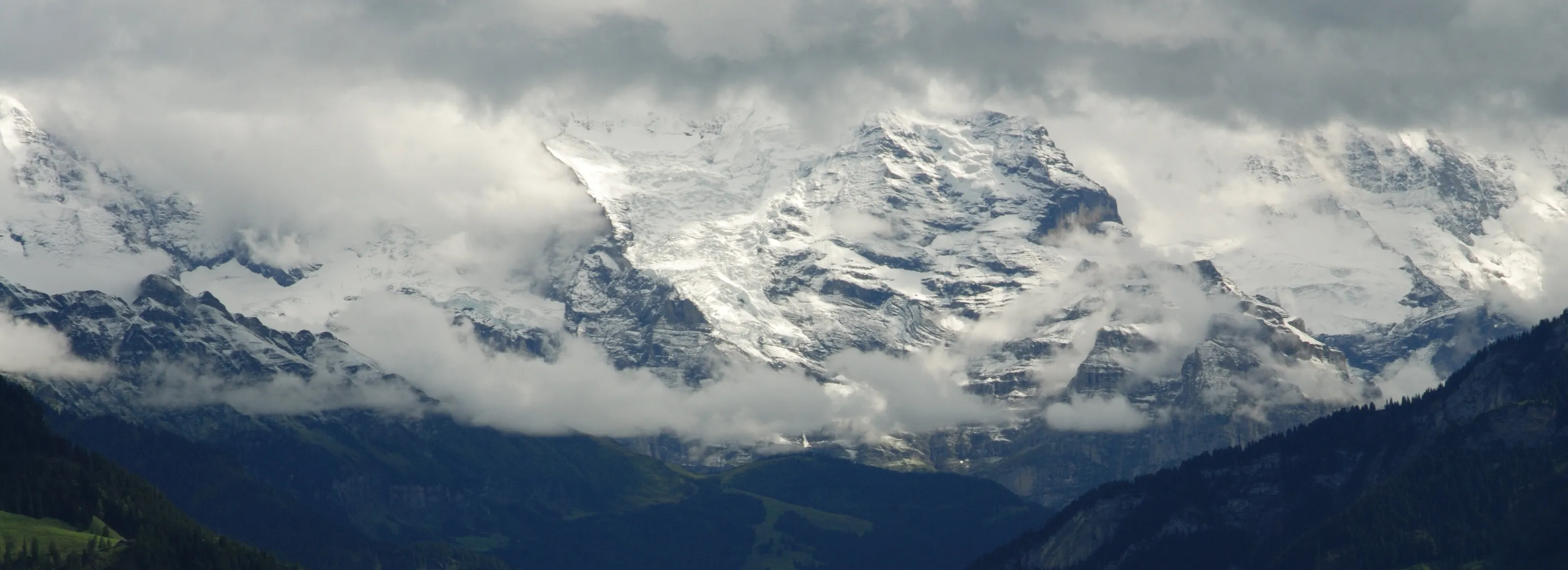 Storm over Jungfrau