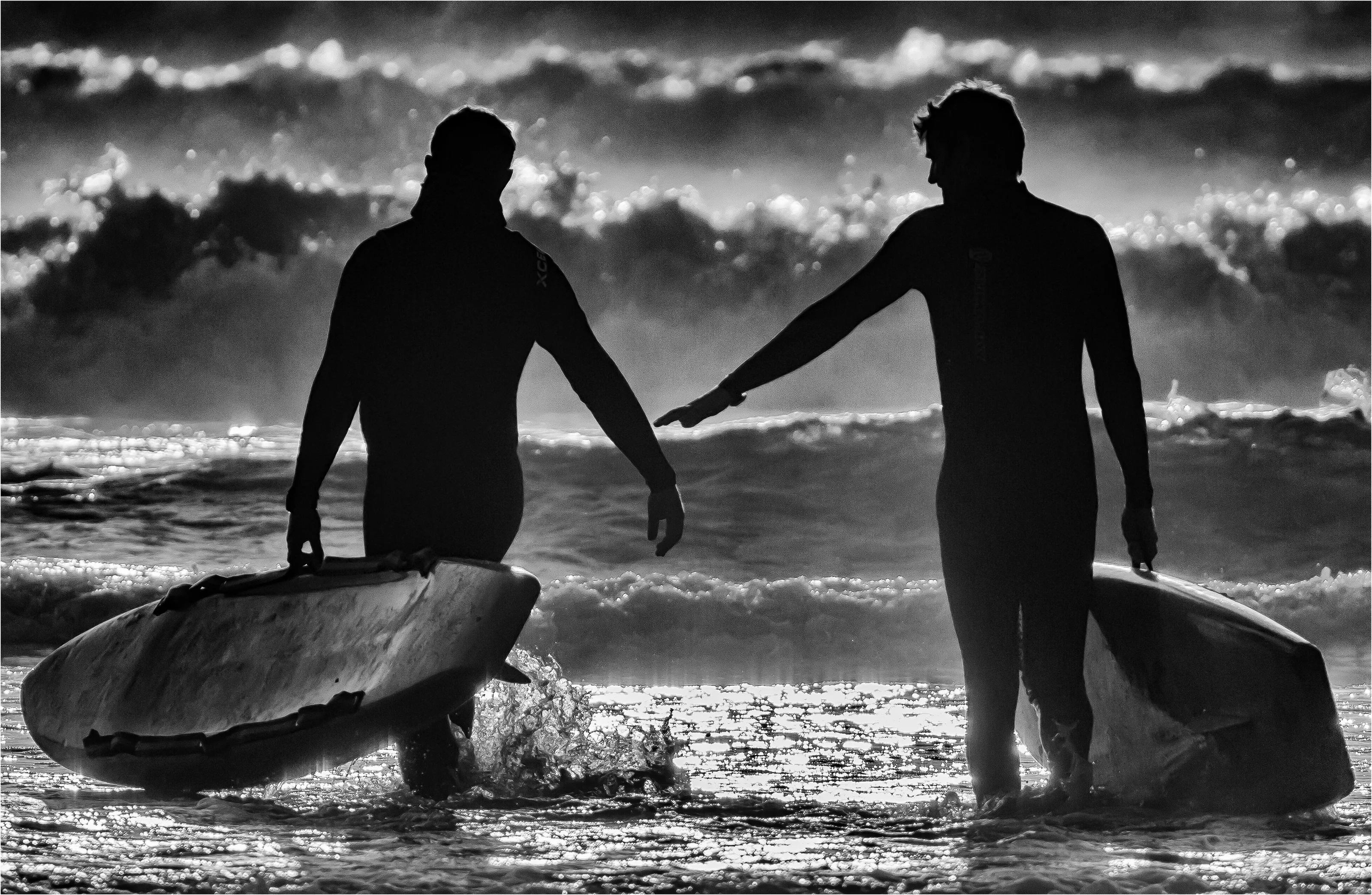 Surf's Up - into the sunset!