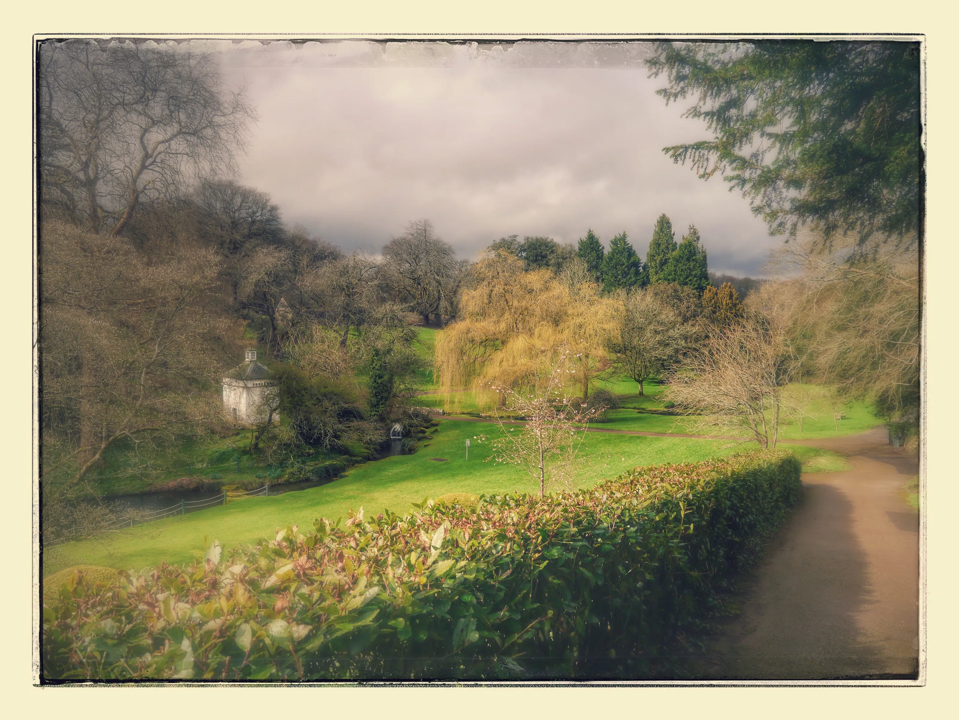St Fagans just before rain