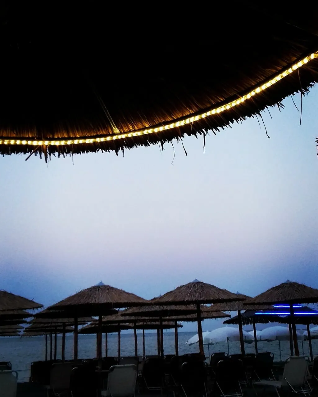Summer sunset in Greece