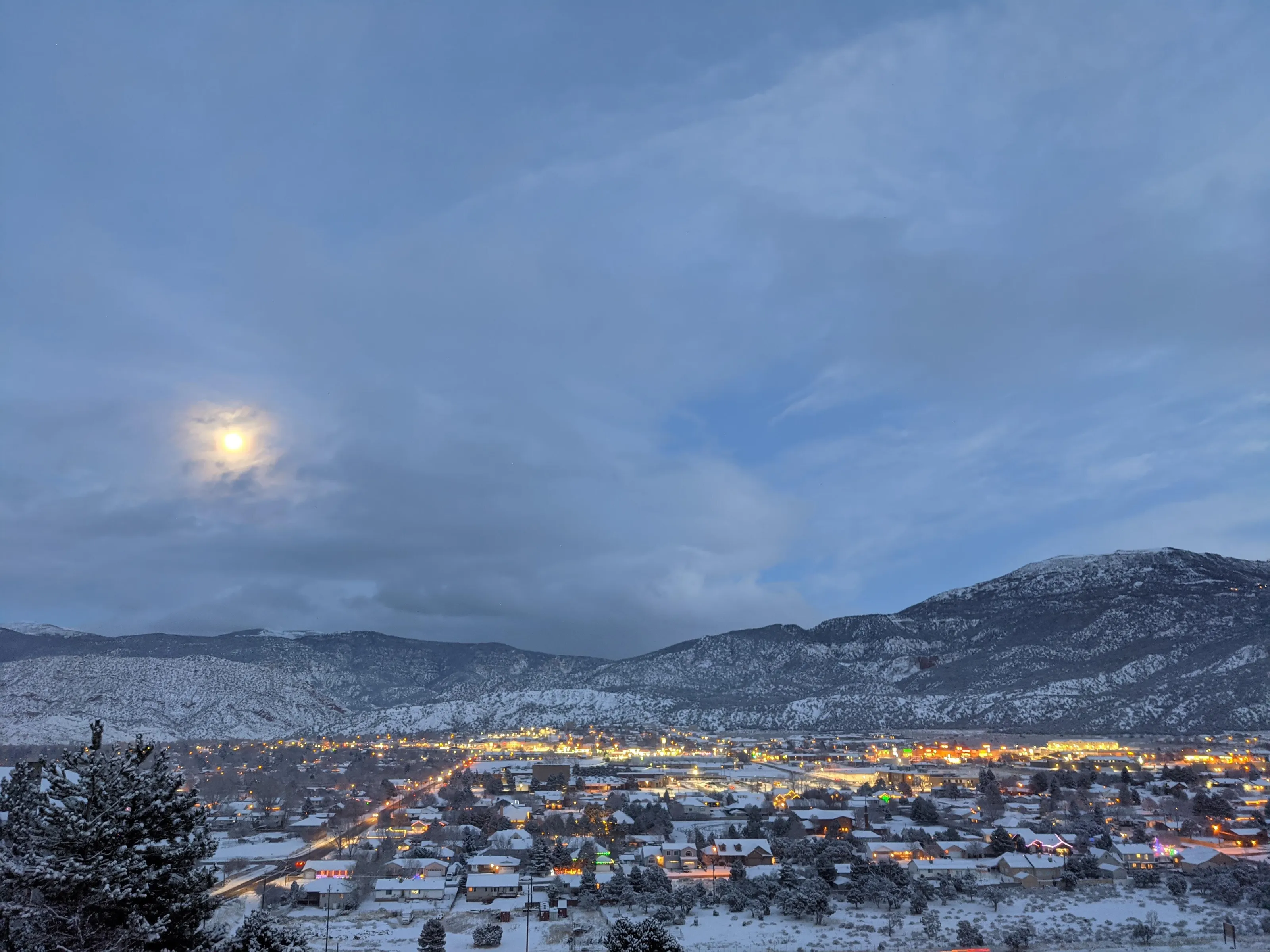 Winter Moonrise
