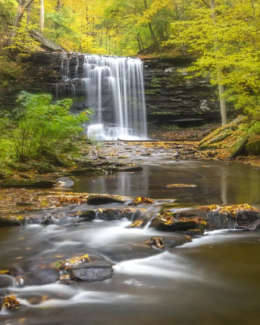 8 seconds at Harrison Wright Falls