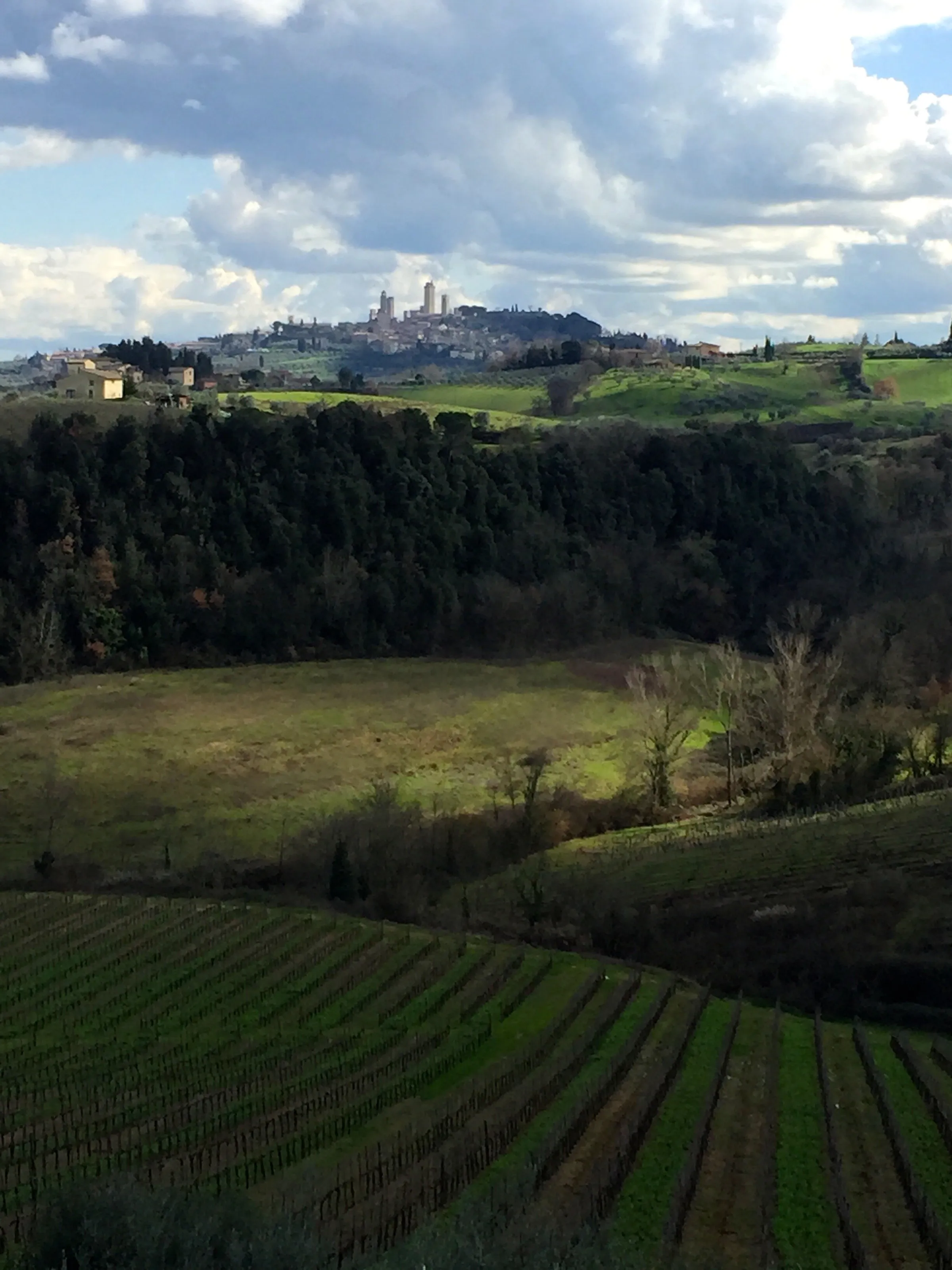 San Gimignano in Tuscany, Italy