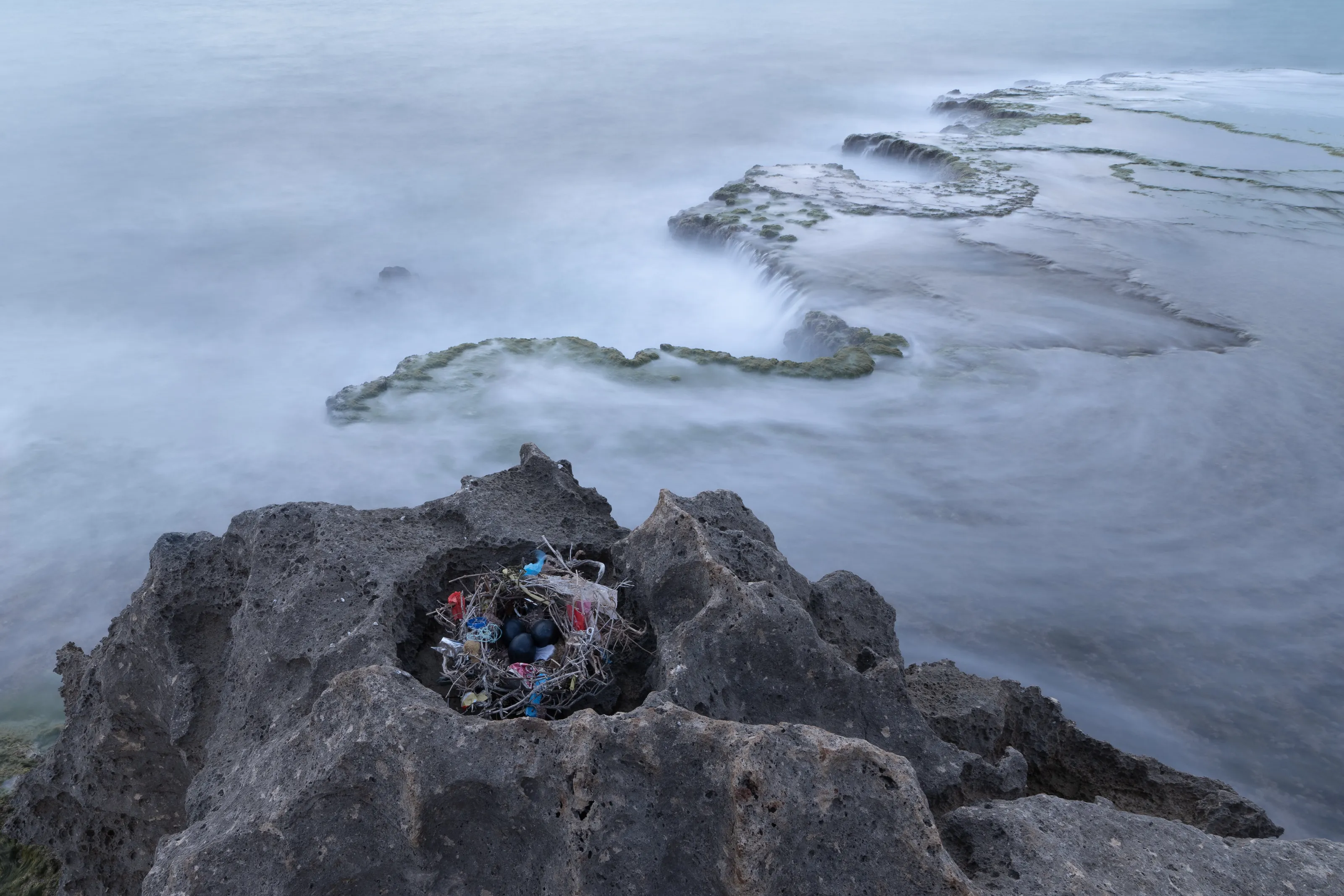 Traces of life in the realm of death